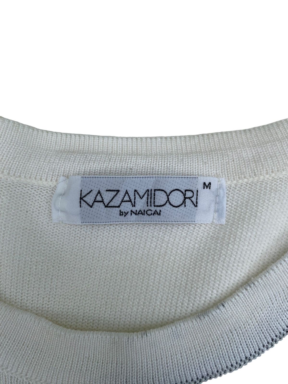 Japanese Brand × Vintage Vtg Kazamidori By Naicai Knit Size US M / EU 48-50 / 2 - 5 Thumbnail