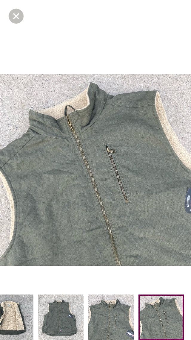 Dickies Dickies Men’s 3XL (54-56) Canvas Sherpa Lined Work Vest Size US XXL / EU 58 / 5 - 13 Thumbnail