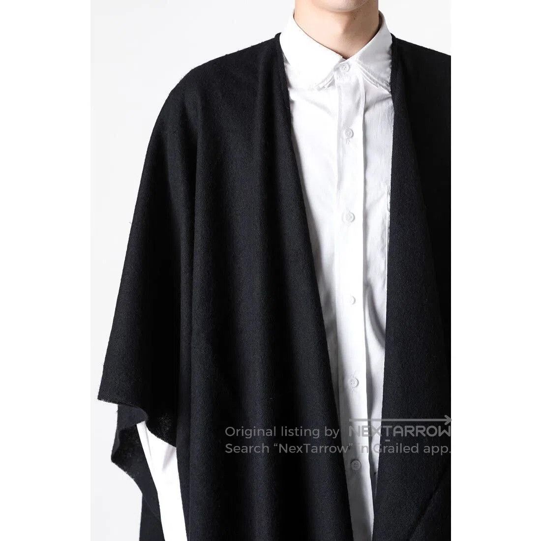 Yohji Yamamoto Yohji Yamamoto Wool Cape Scarf. Size ONE SIZE - 5 Thumbnail