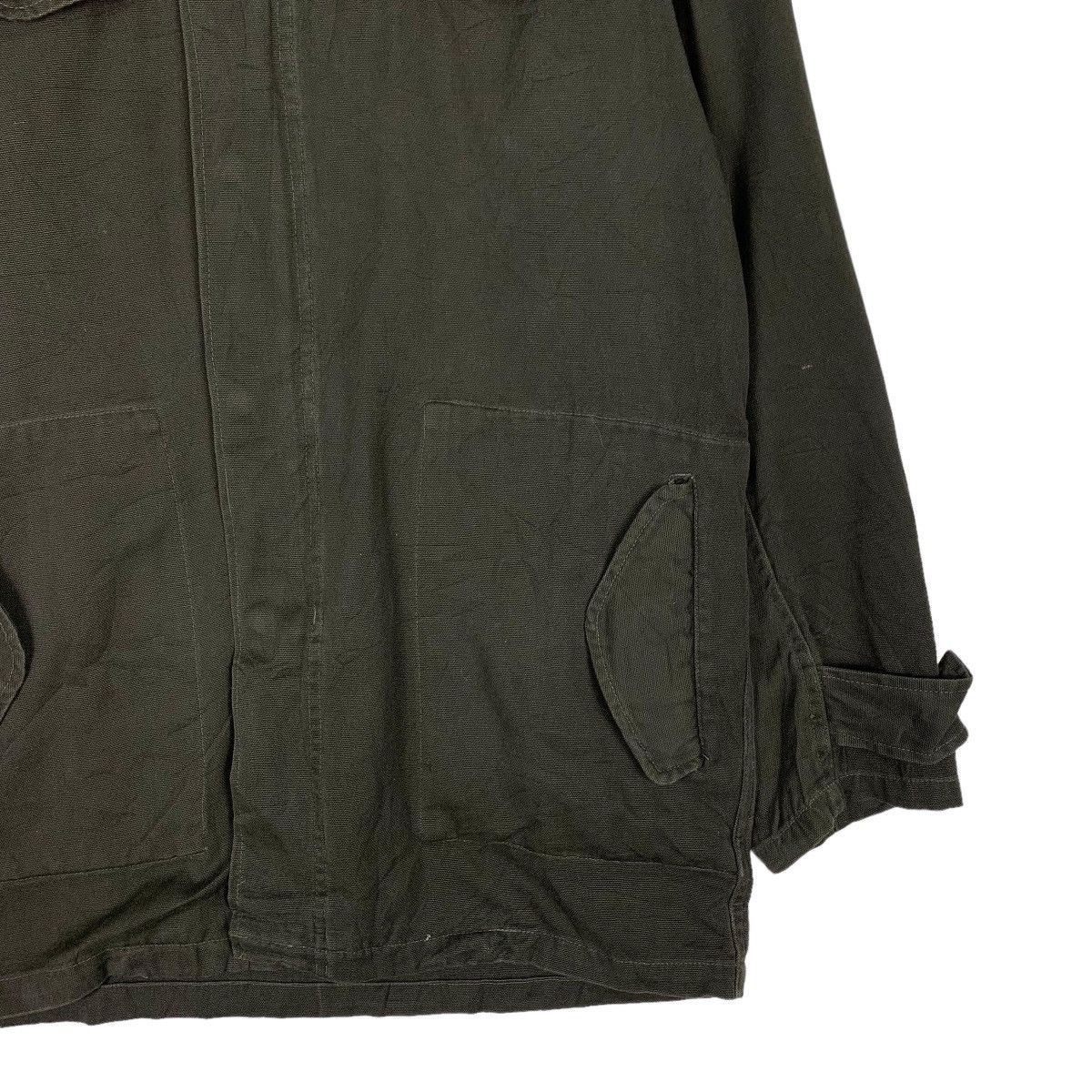 Japanese Brand SCHWARZ GUMU Hooded Jacket / Parka #0549-C25 Size US L / EU 52-54 / 3 - 4 Thumbnail