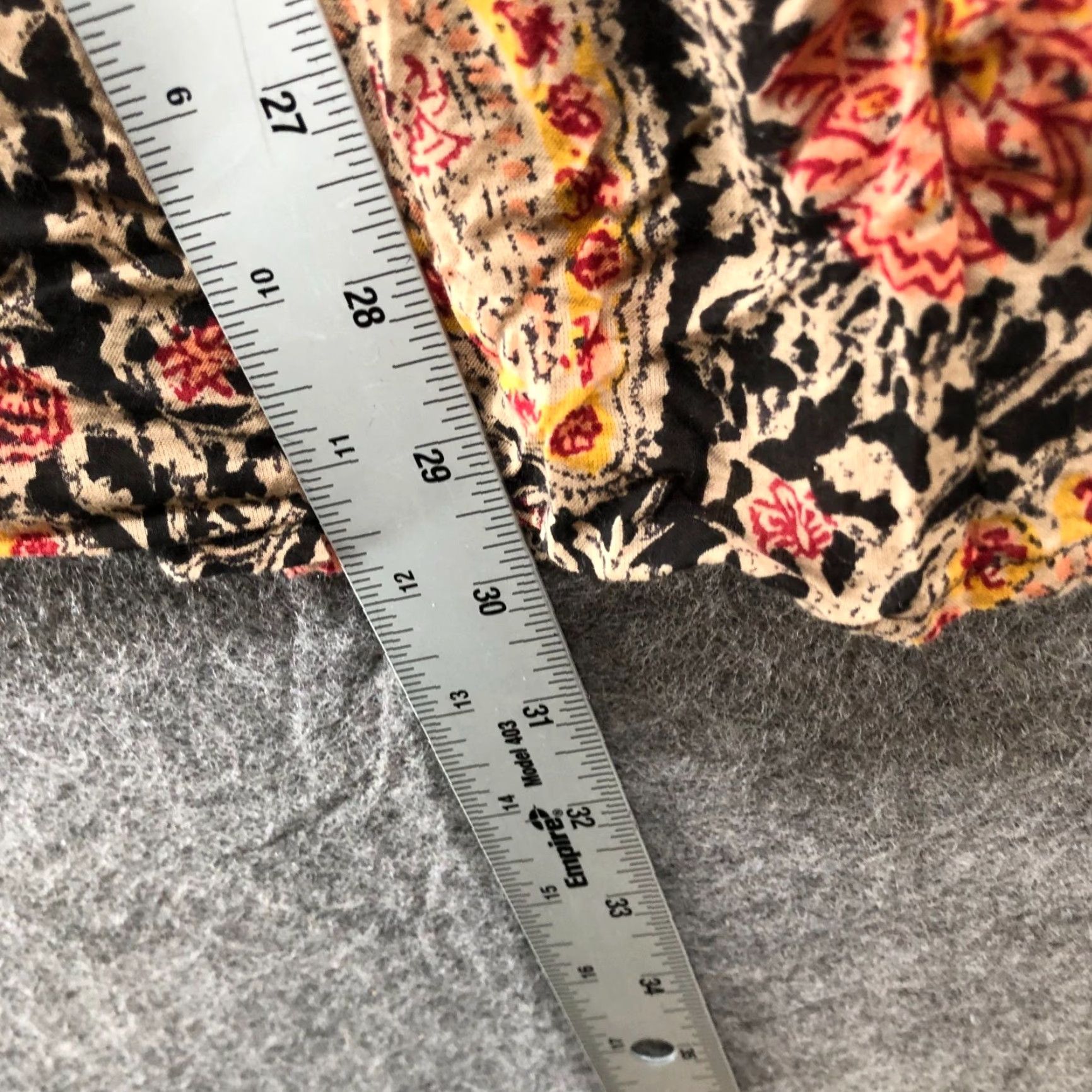 Ralph Lauren Lauren Ralph Lauren Blouse Womens 3XL 3/4 Sleeve Paisley Print Orange Bohemian Cotton Ruffle Shirt Adult Womens Slim Casual Shirt? Size XXL / US 16-18 / IT 52-54 - 7 Thumbnail