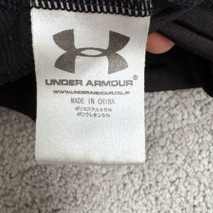 Under Armour Under Armour Active Jacket 1/4 Zip Pullover Mens XL Black Embroidered Athleisure Jacket Size US XL / EU 56 / 4 - 7 Thumbnail