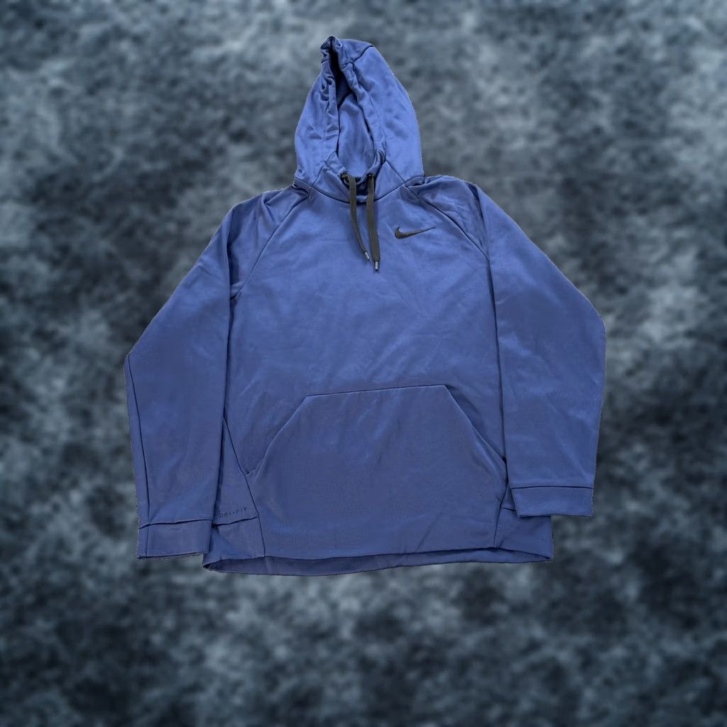 Nike Nike Therma Dri-Fit Pullover Hoodie Sweatshirt Navy Blue 826671 429 Medium Mens Regular XS? Size US M / EU 48-50 / 2 - 1 Thumbnail