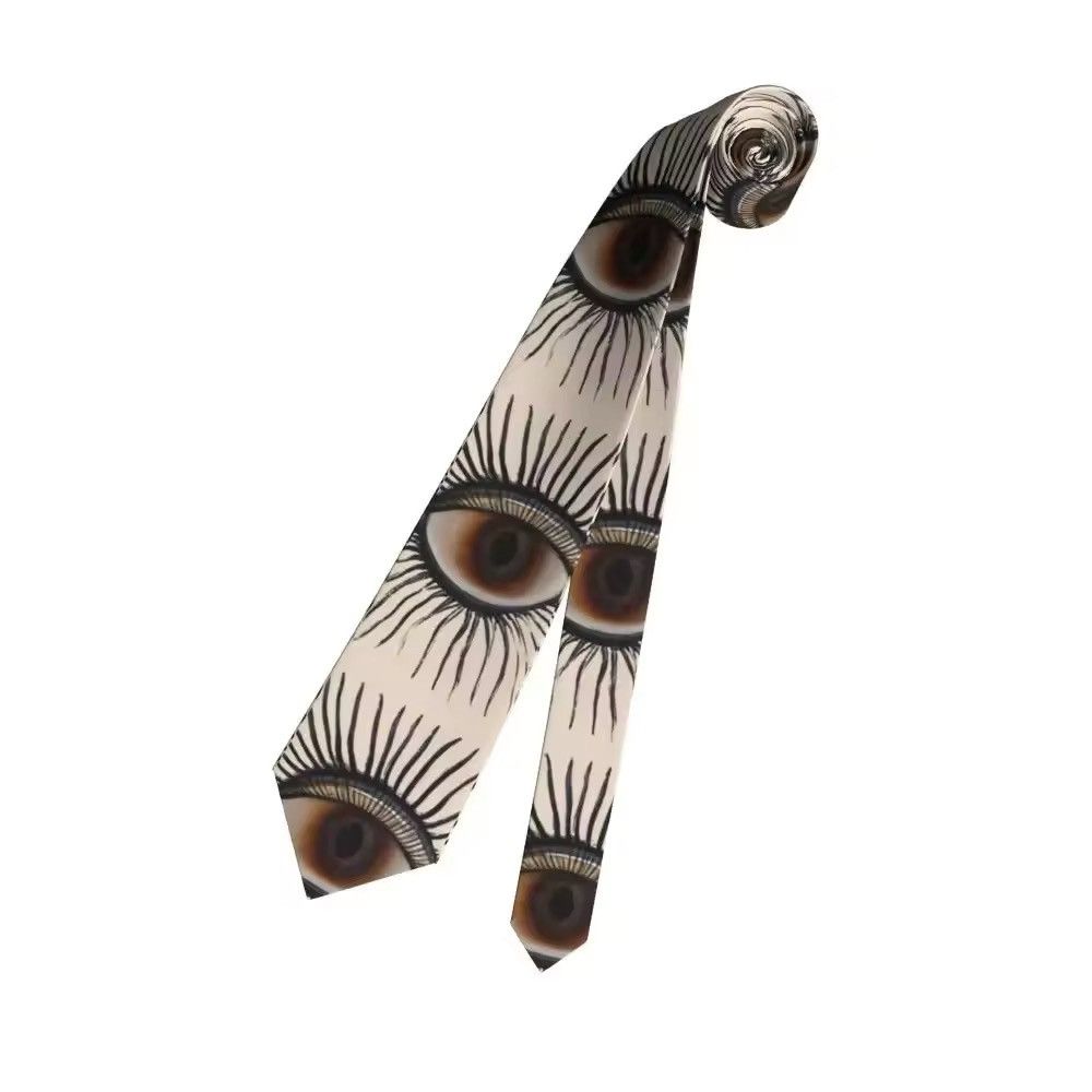 Other Eye Retro Casual Collar Neck Ties Size ONE SIZE - 8 Thumbnail