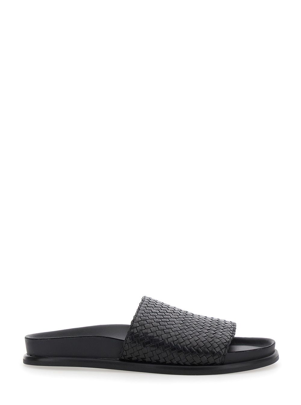 Vagabond Black Sandals with Braided Design in Leather Woman Size US 10 / IT 40 - 1 Thumbnail