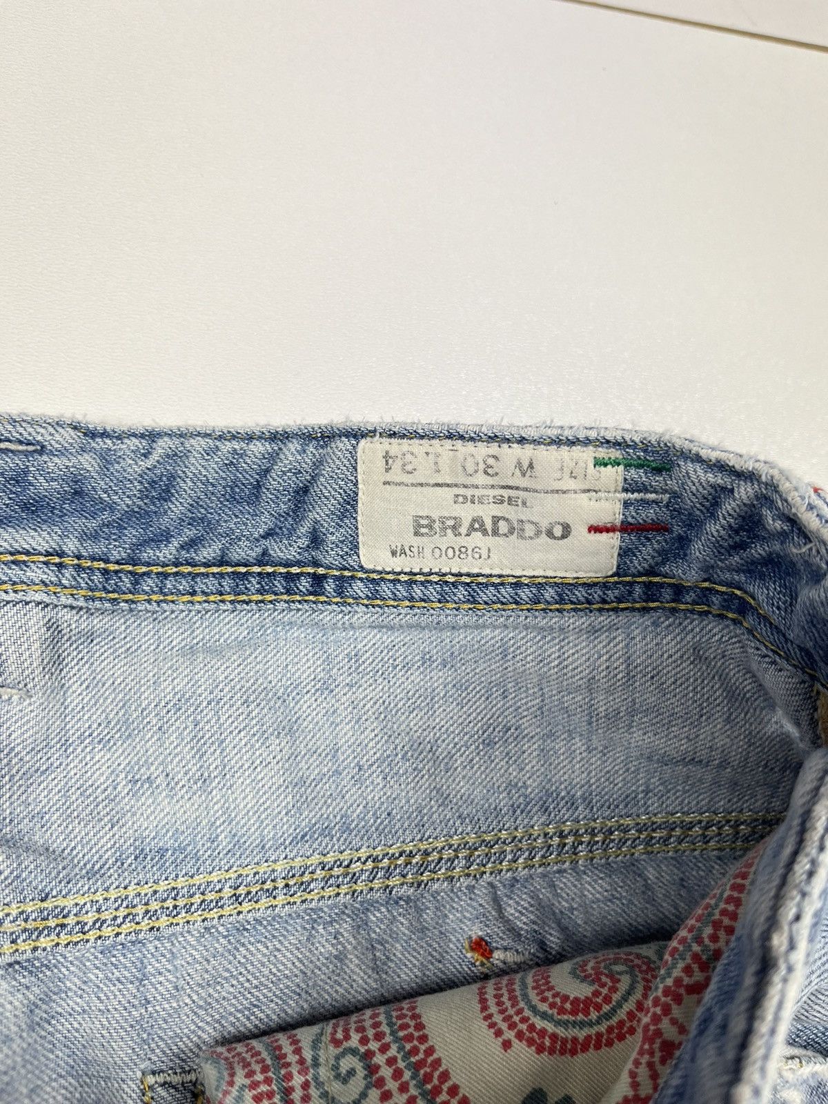 Diesel Vintage Diesel Braddo Carpenter Denim Pants Blue Size 30/34 Size US 30 / EU 46 - 21 Thumbnail