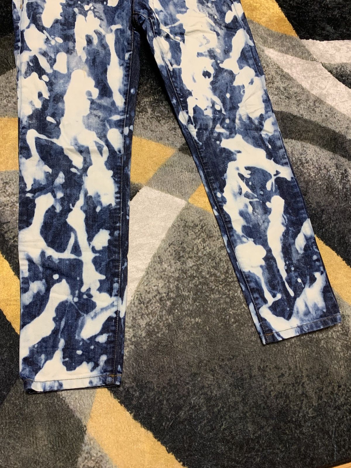 Alexander McQueen Alexander McQueen Jeans Acid Wash Size ONE SIZE - 3 Thumbnail
