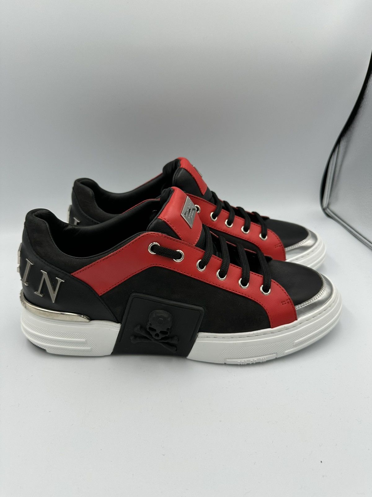 Philipp Plein Philipp Plein Skull Sneakers Size US 8 / EU 41 - 8 Thumbnail