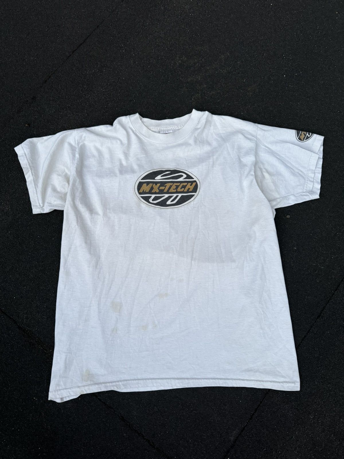 Fruit Of The Loom × Vintage Vintage 90s MX Tech Motorcross Racing Tee Size US XL / EU 56 / 4 - 3 Thumbnail