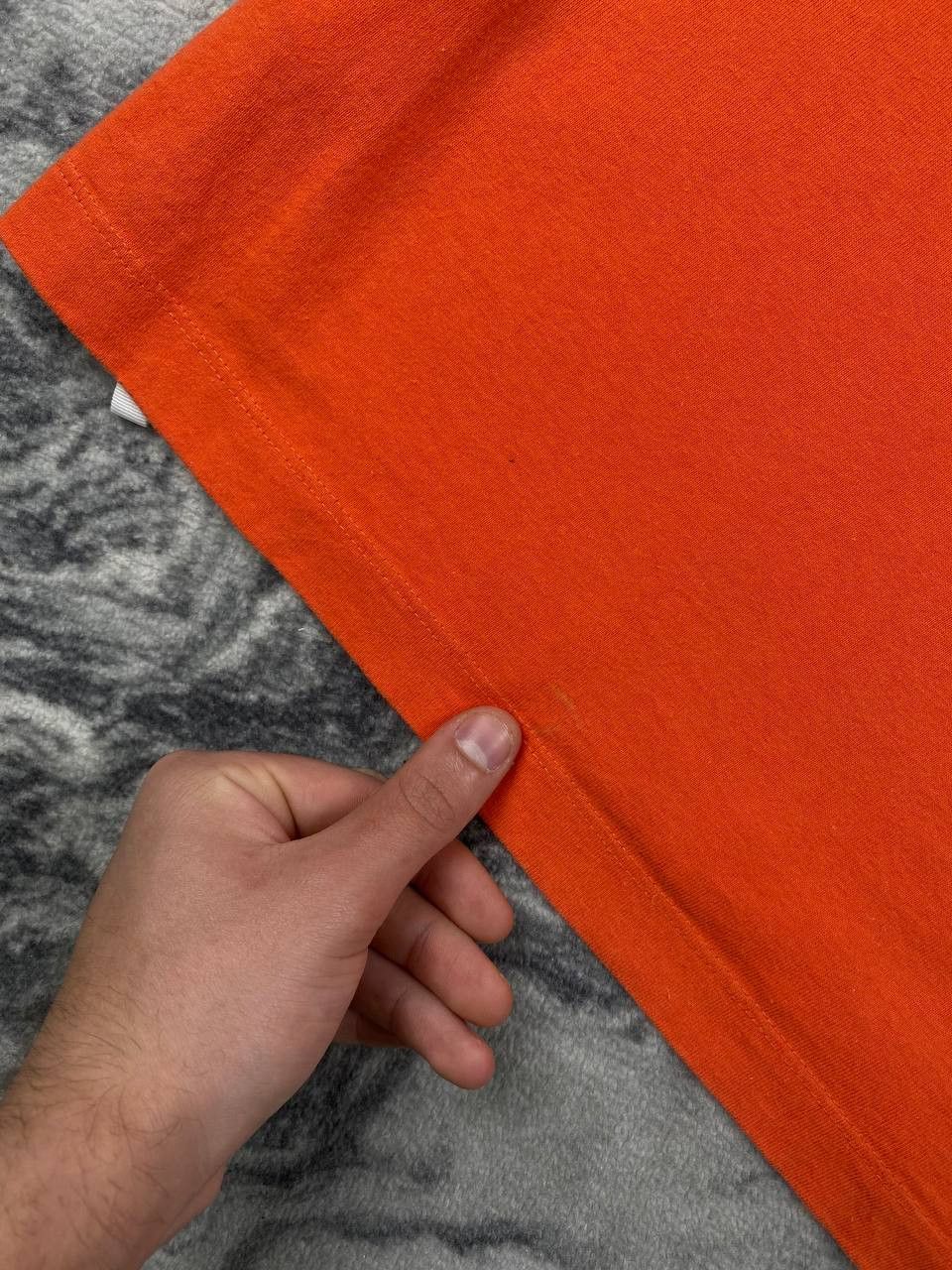 Off-White Off-White Workers T-Shirt Big Logo Men Size M Orange Size US M / EU 48-50 / 2 - 13 Thumbnail