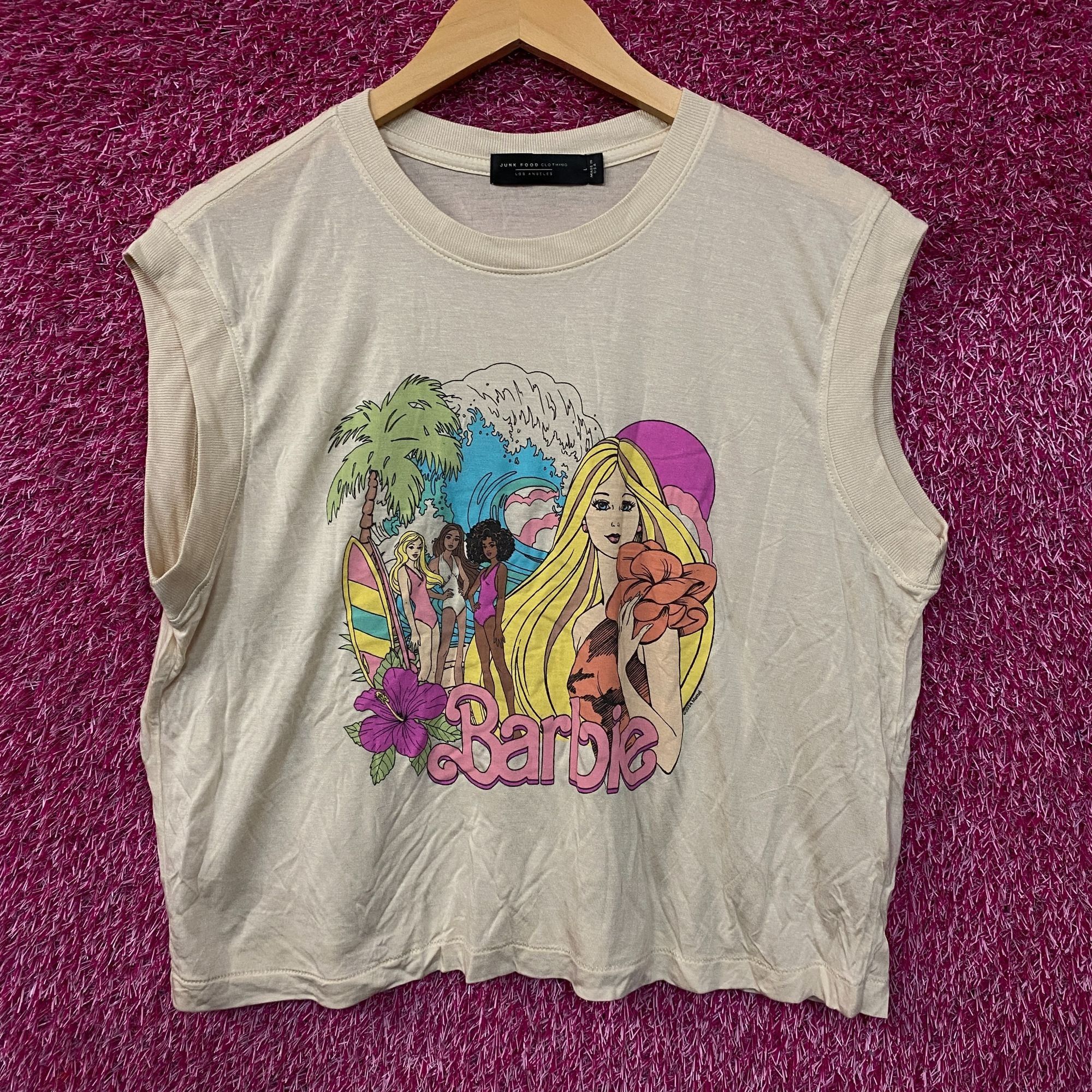 Junk Food Junk Food Clothing Women's Barbie Malibu Vintage Style Tissu Size L / US 10 / IT 46 - 1 Thumbnail