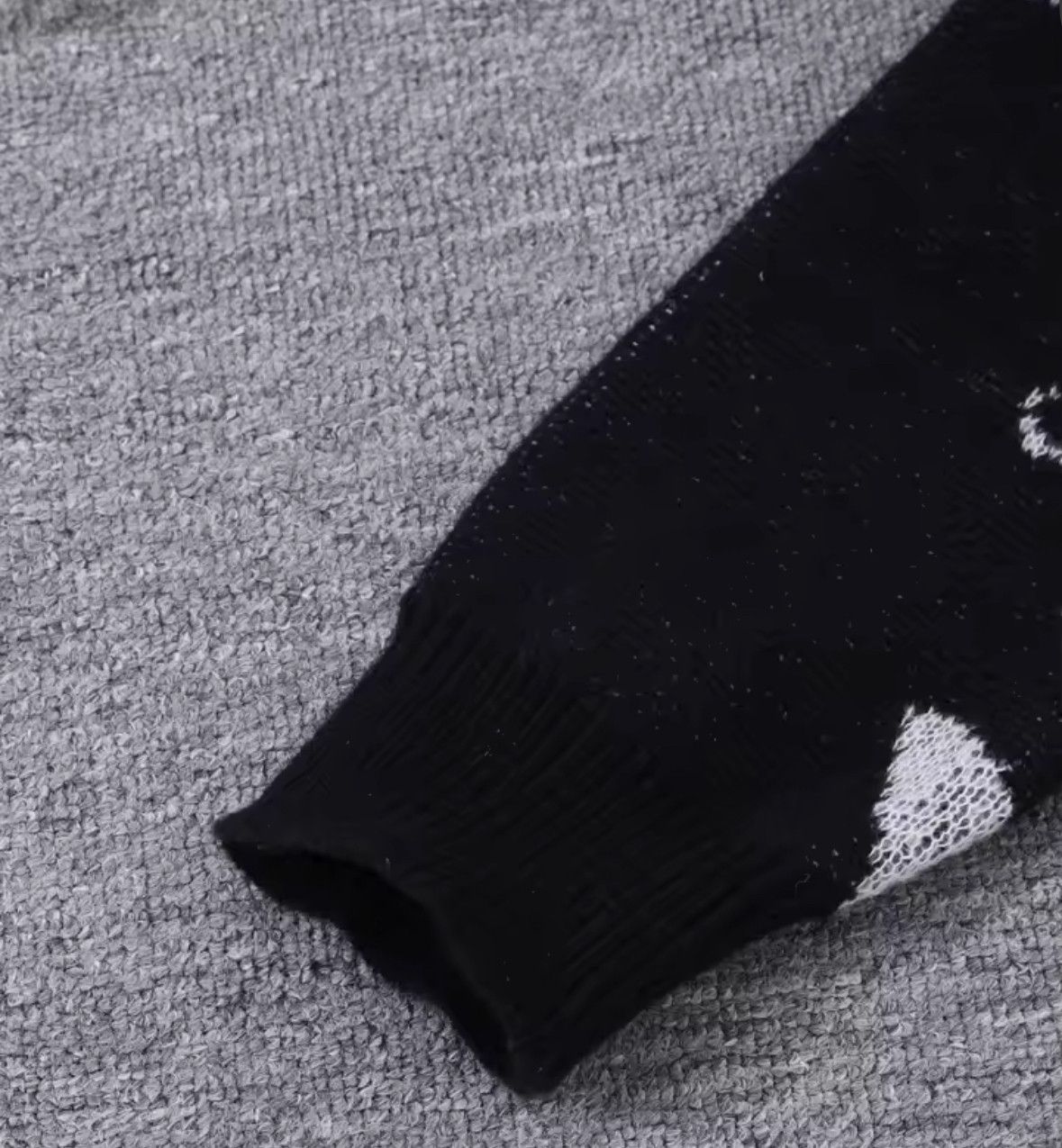 Japanese Brand Streetwear Astronaut Star Sweater Jacquard Knit Sweatshirt Size US XL / EU 56 / 4 - 5 Thumbnail