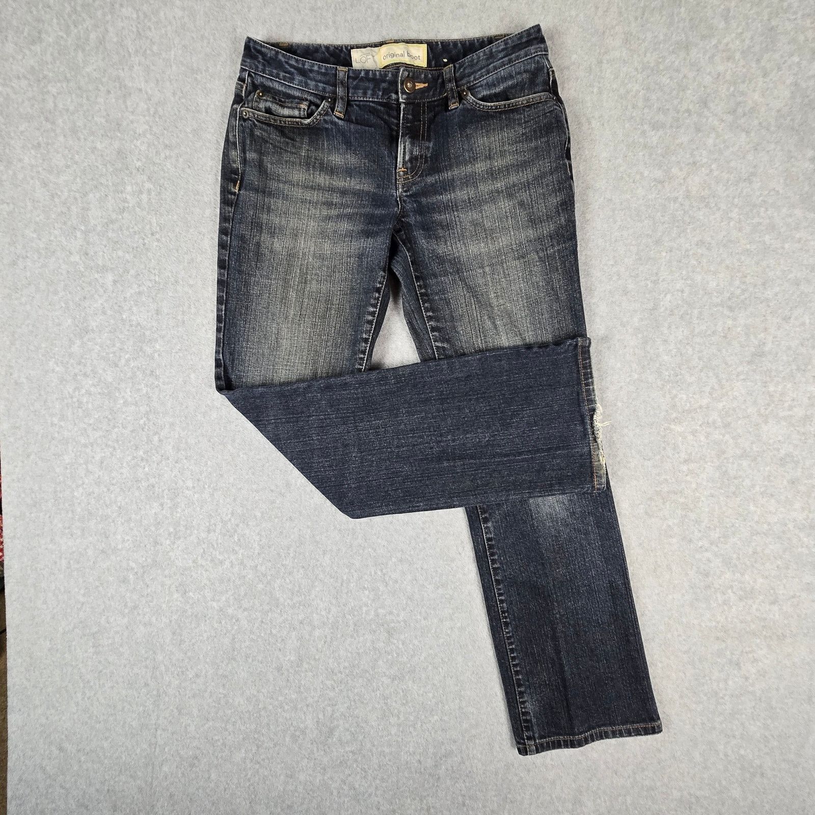 Loft Loft Jeans Womens Size 4 Original Boot 30" Waist Size 27" / US 4 / IT 40 - 2 Thumbnail