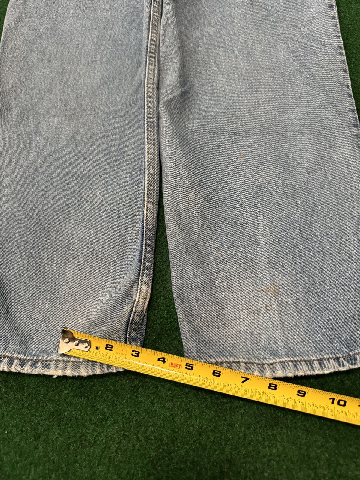 Levi's Vintage Clothing Vintage 90s Levi’s 570 Baggy Wide Leg Grunge Hip Hop Jeans Size US 35 - 12 Thumbnail