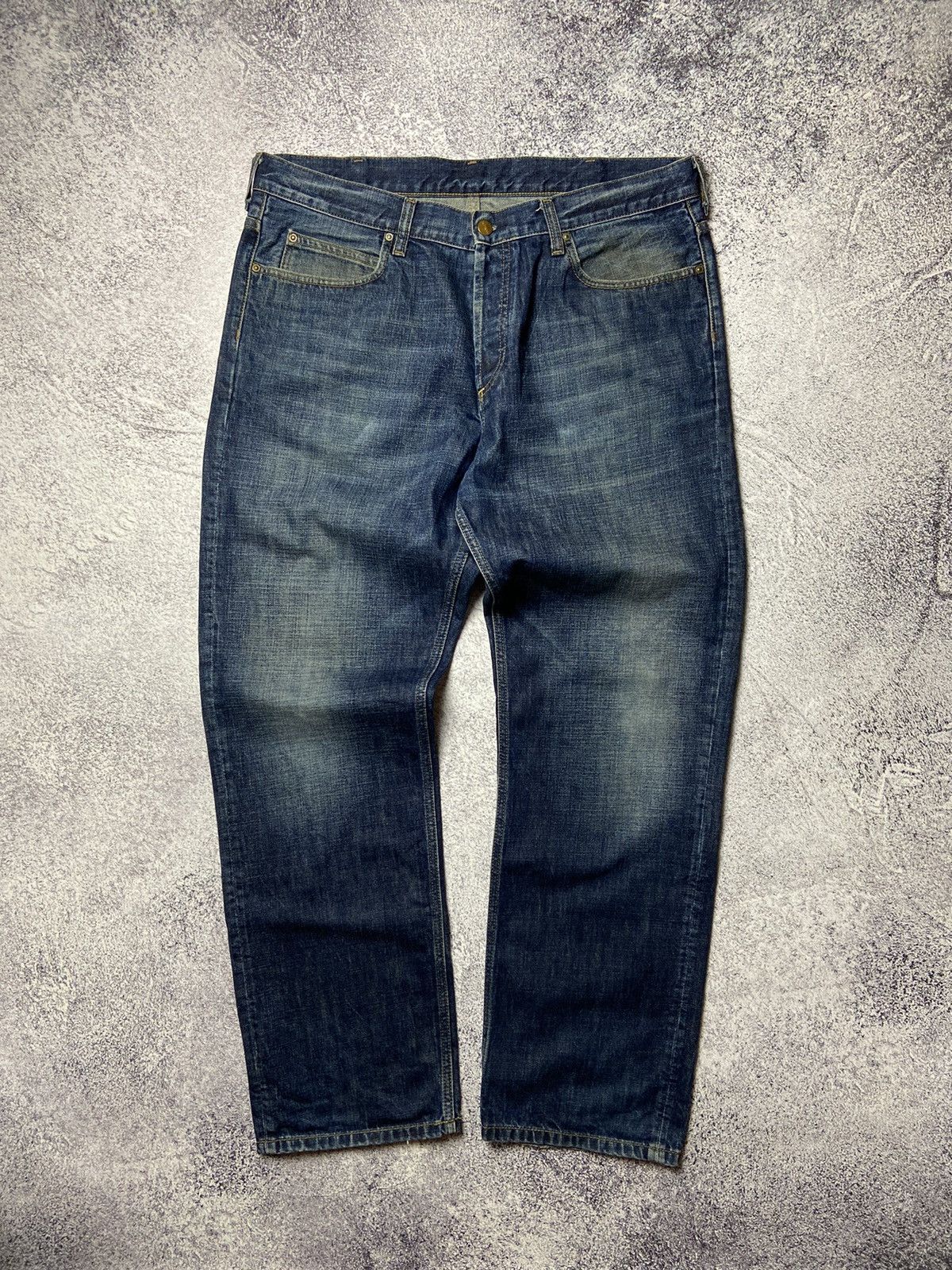 Carhartt Rare Carhartt Jeans Texas Pants Denim Work Street Style Sk8 Size US 36 / EU 52 - 7 Thumbnail