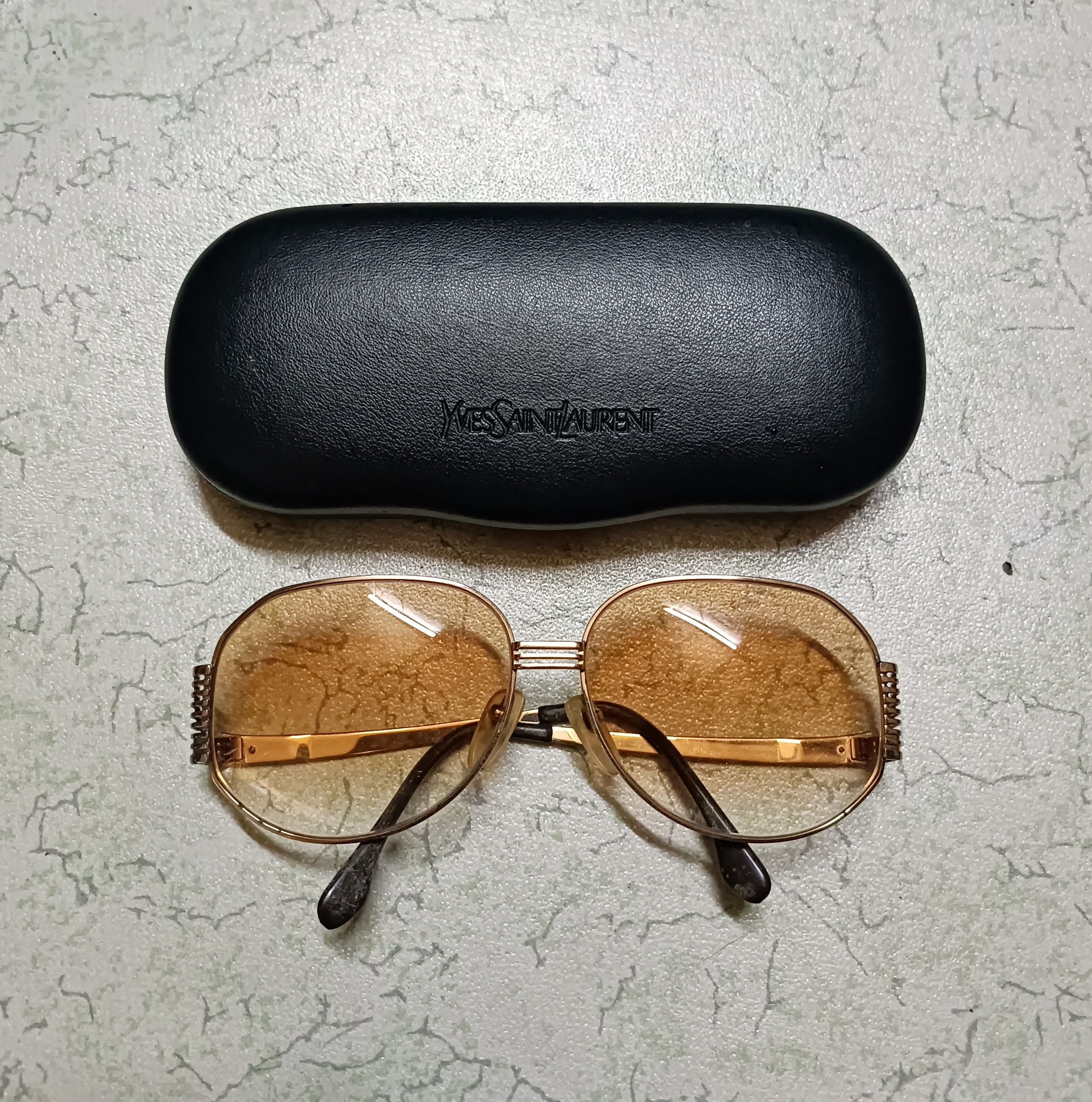 Vintage × Yves Saint Laurent YSL YVES SAINT LAURENT VINTAGE SUNGLASSES EYEWEAR Size ONE SIZE - 1 Thumbnail