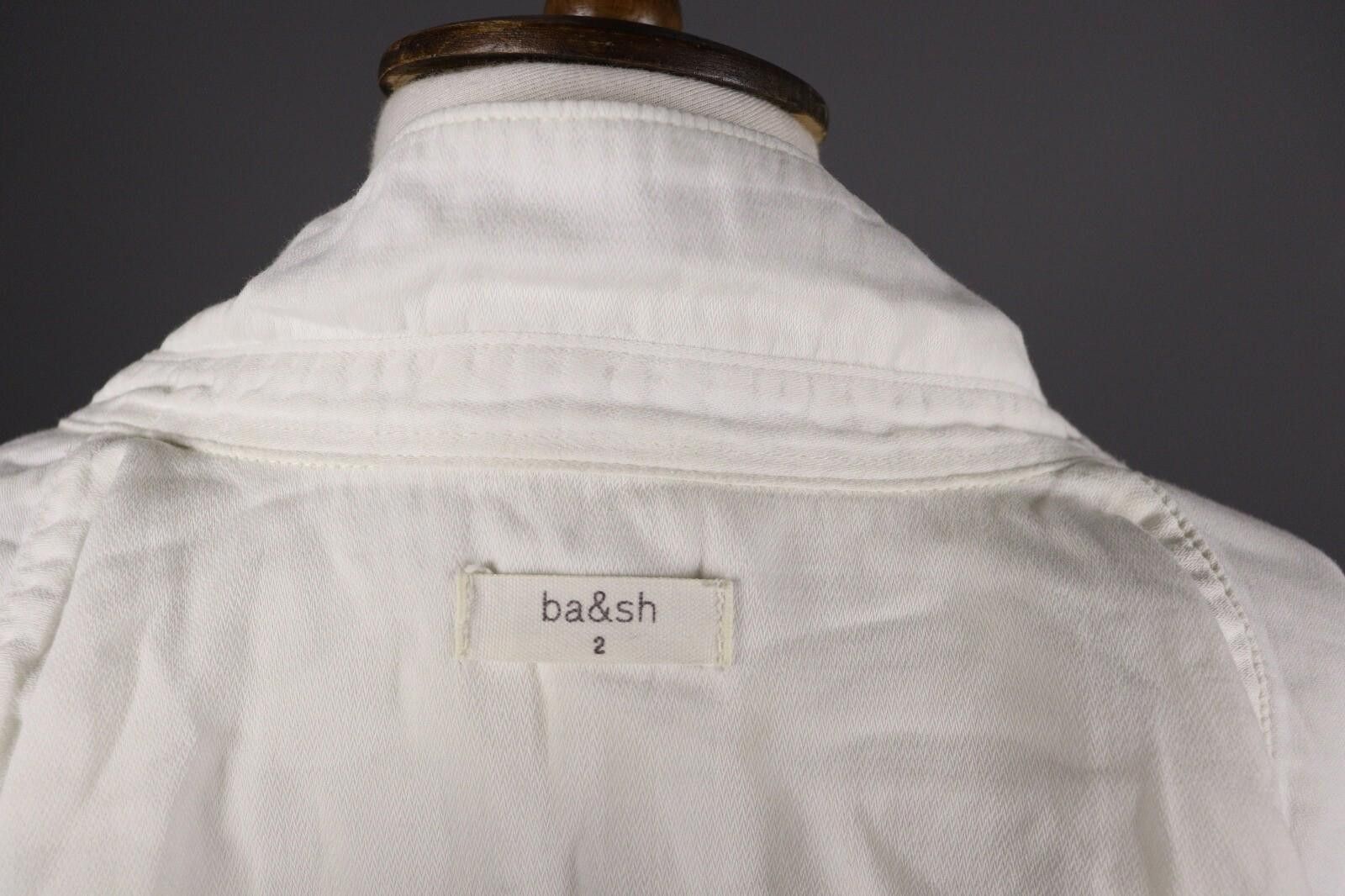 Wilkes Bashford BA&SH White Two Pockets Button Down Blouse Shirt Size M Size M / US 6-8 / IT 42-44 - 12 Thumbnail