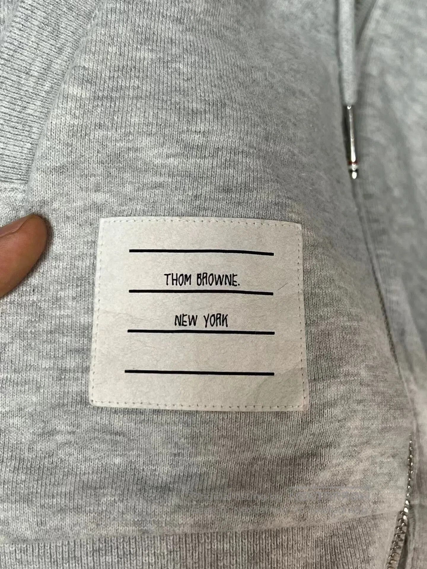 Thom Browne thom browne striped gray hoodie. Size US M / EU 48-50 / 2 - 3 Thumbnail