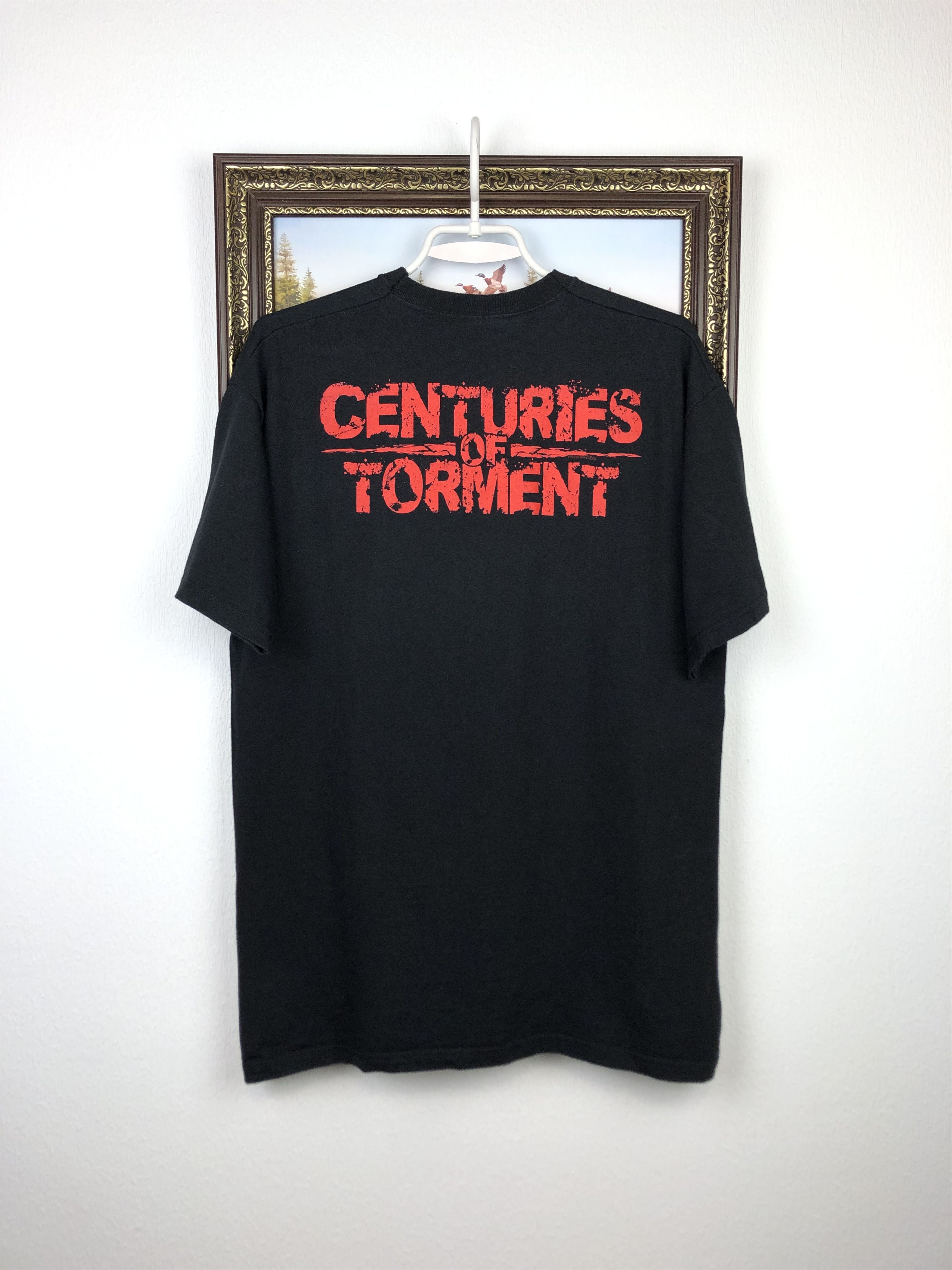 Band Tees Vintage Cannibal Corpse Over Print Band Shirt Tee Tormet Size US M / EU 48-50 / 2 - 7 Thumbnail