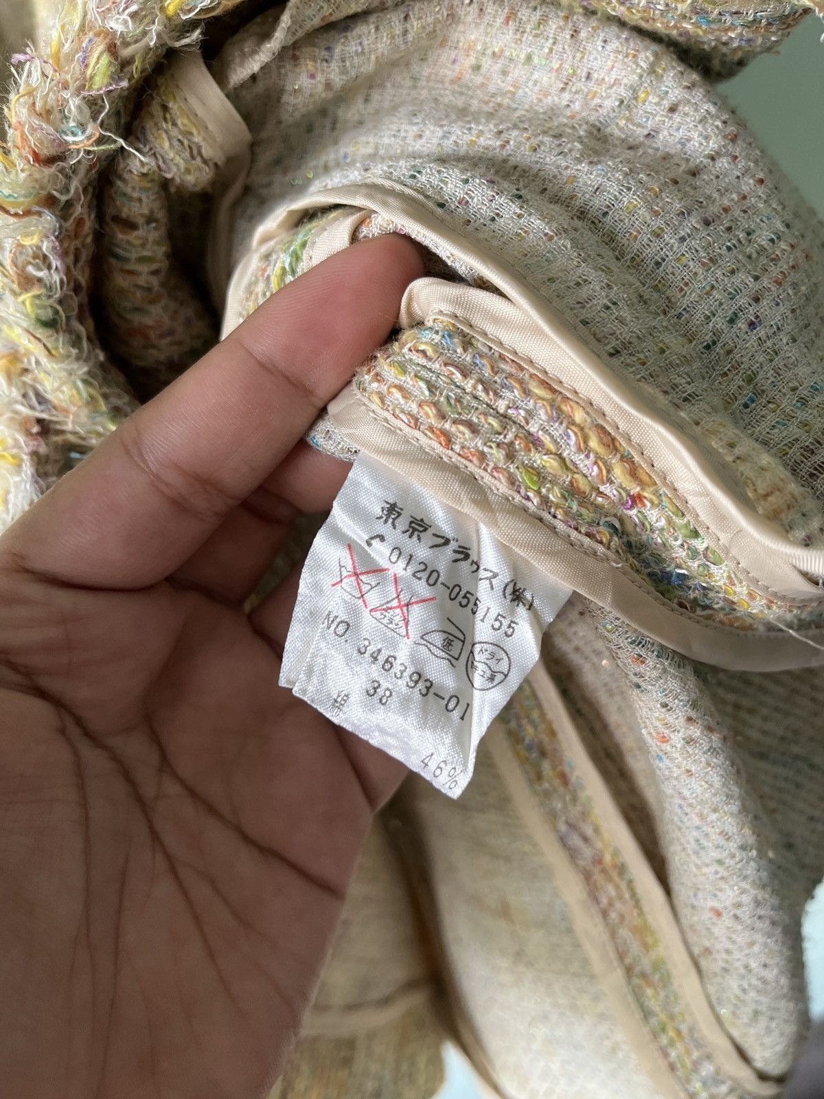 Designer × Japanese Brand Amboise Blazzer Multi Colour Size S / US 4 / IT 40 - 9 Thumbnail