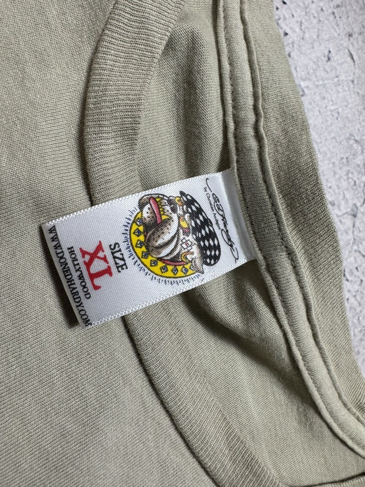 Ed Hardy Ed Hardy by Christian Audigier Big Logo T-Shirt Size XL Size US XL / EU 56 / 4 - 8 Thumbnail