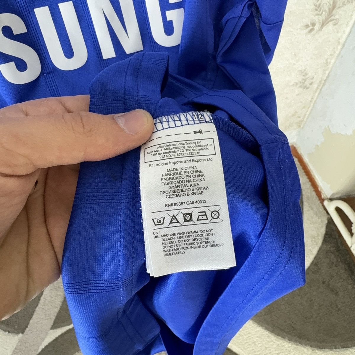 Adidas × Chelsea Soccer Adidas Chelsea Jersey 2013/2014 Home Kit Soccer Football Size US S / EU 44-46 / 1 - 20 Thumbnail