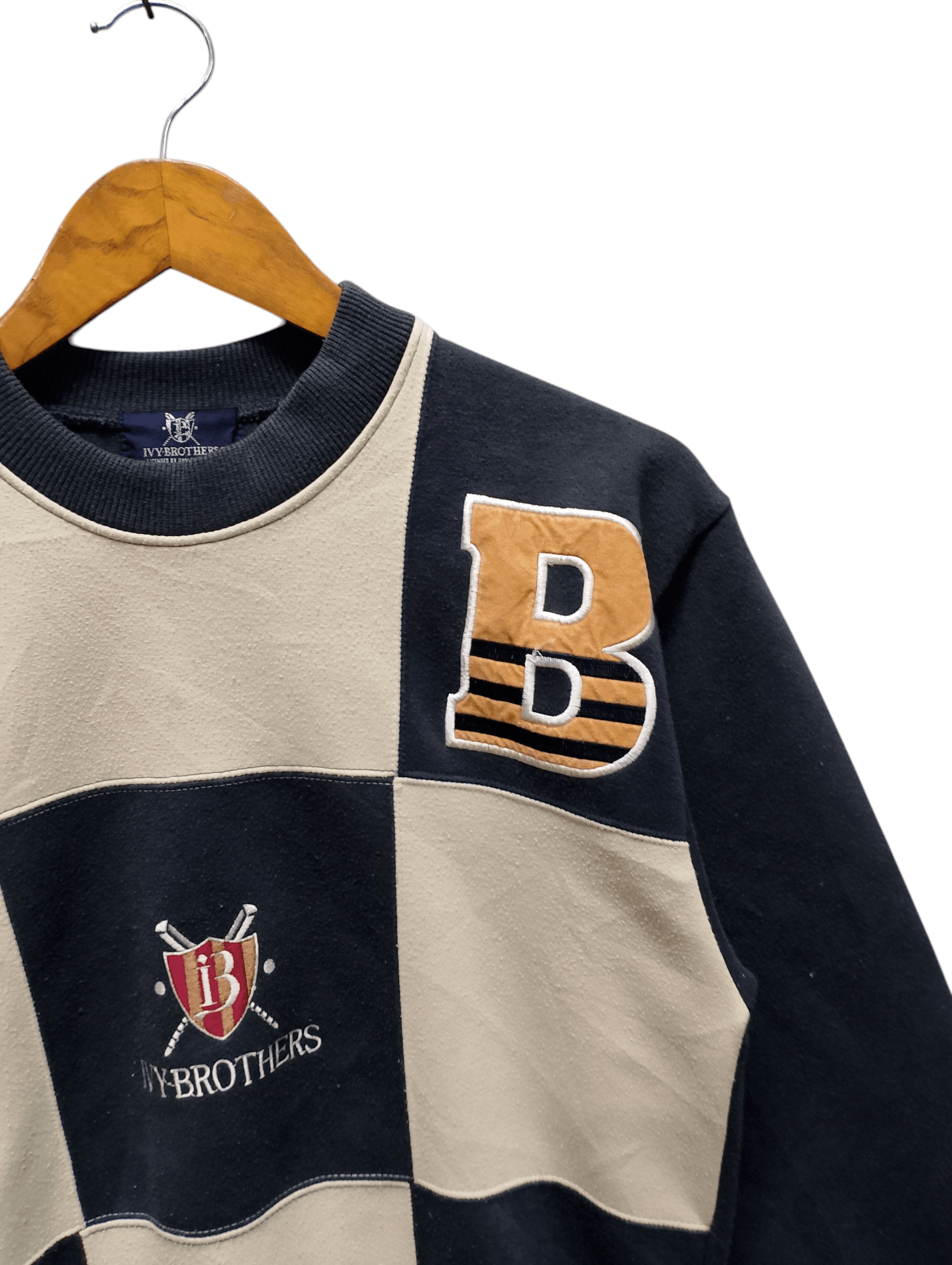 Other Vintage Ivy Brothers Patchwork Sweatshirt Size US M / EU 48-50 / 2 - 3 Thumbnail