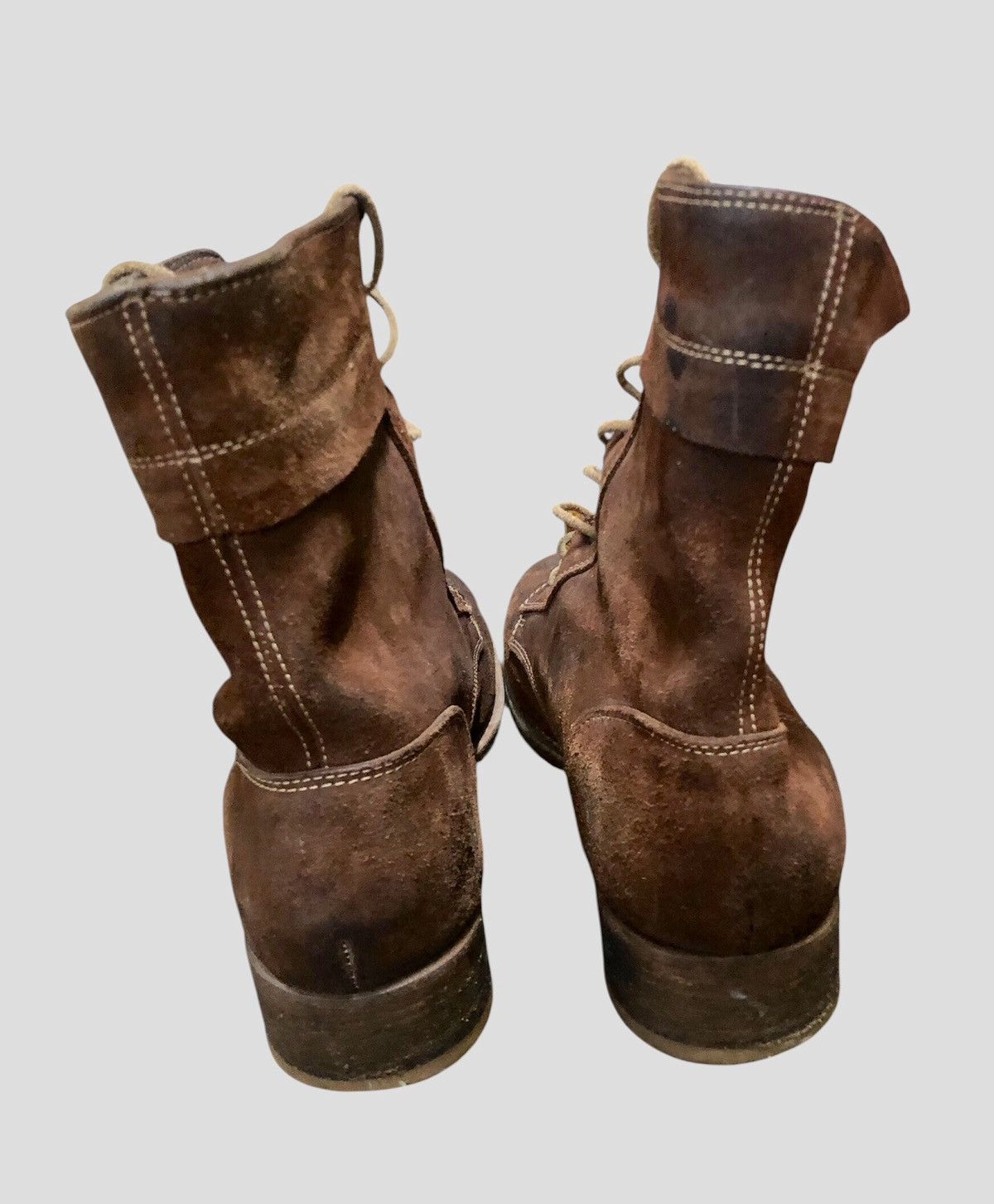 Buttero × Red Wing Vintage Buttero Boot Suede Leather Shoes Size US 9 / EU 42 - 5 Thumbnail