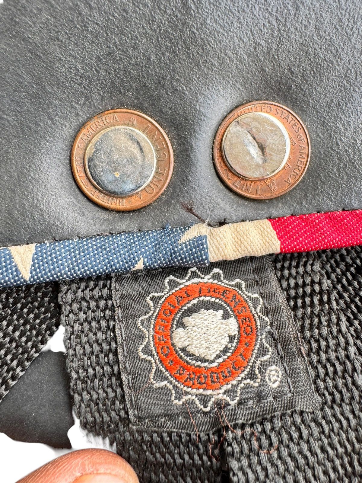Harley Davidson Vintage Harley Davidson Black Rubber Denim Bagpack Unique Size ONE SIZE - 12 Thumbnail