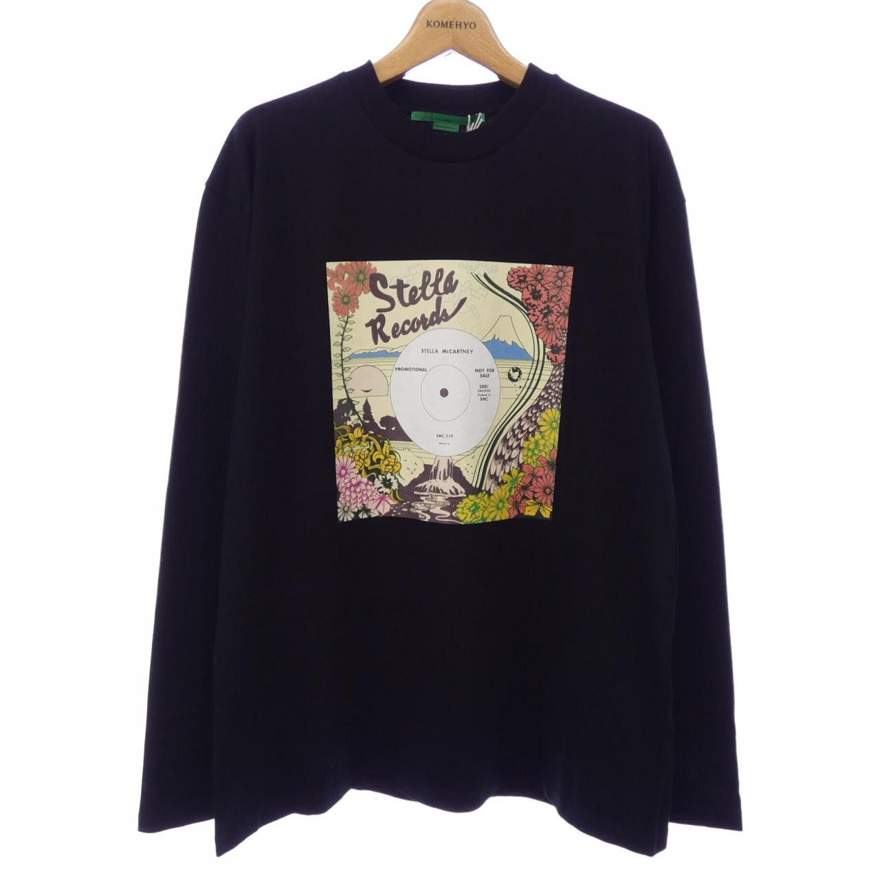 Stella McCartney Stella Mccartney Stella McCartney Record Long T-shirt Cotton T-Shirts DUTY FREE for USA Size ONE SIZE - 1 Thumbnail