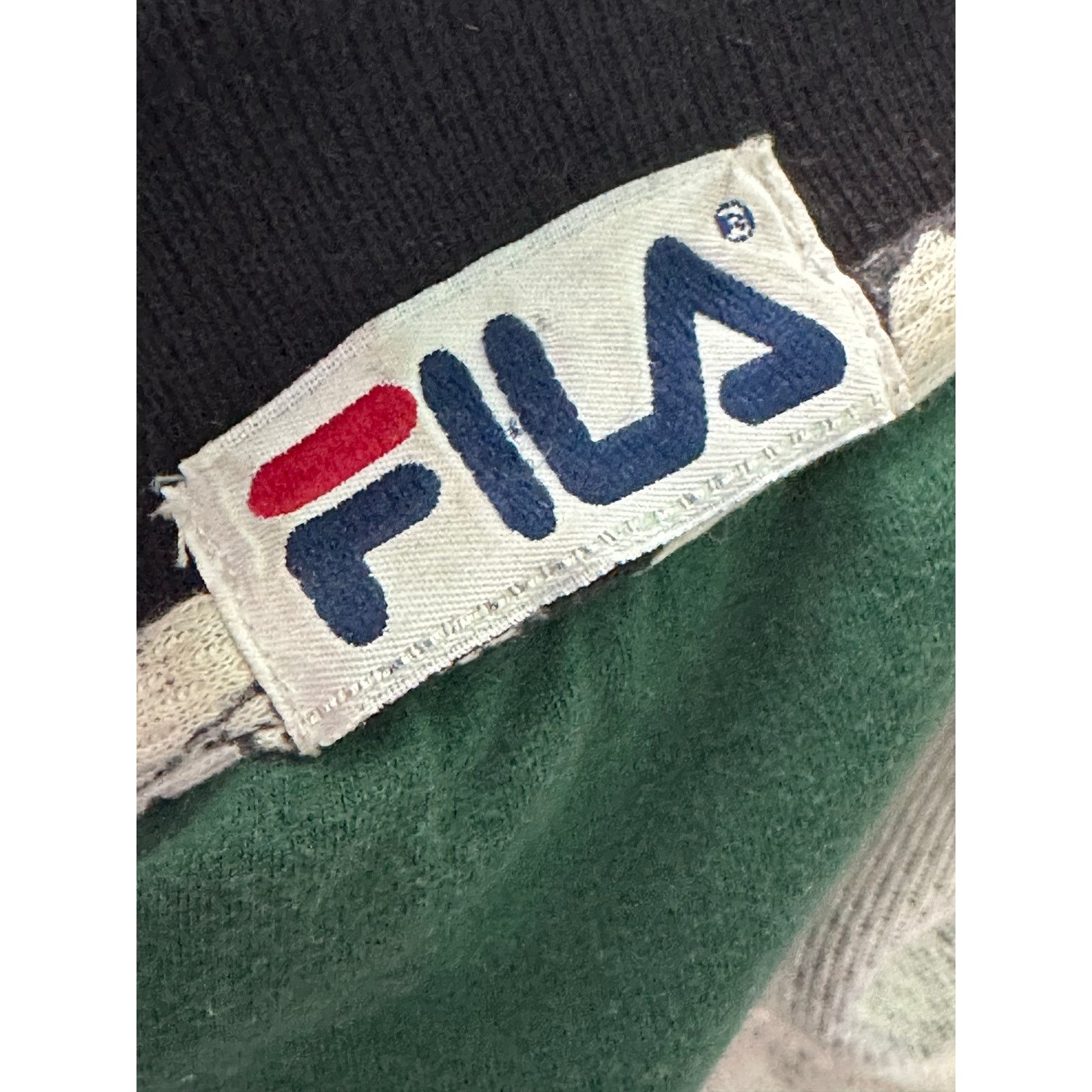 Fila Fila black white golf stamps print polo shirt size large Size US L / EU 52-54 / 3 - 3 Thumbnail