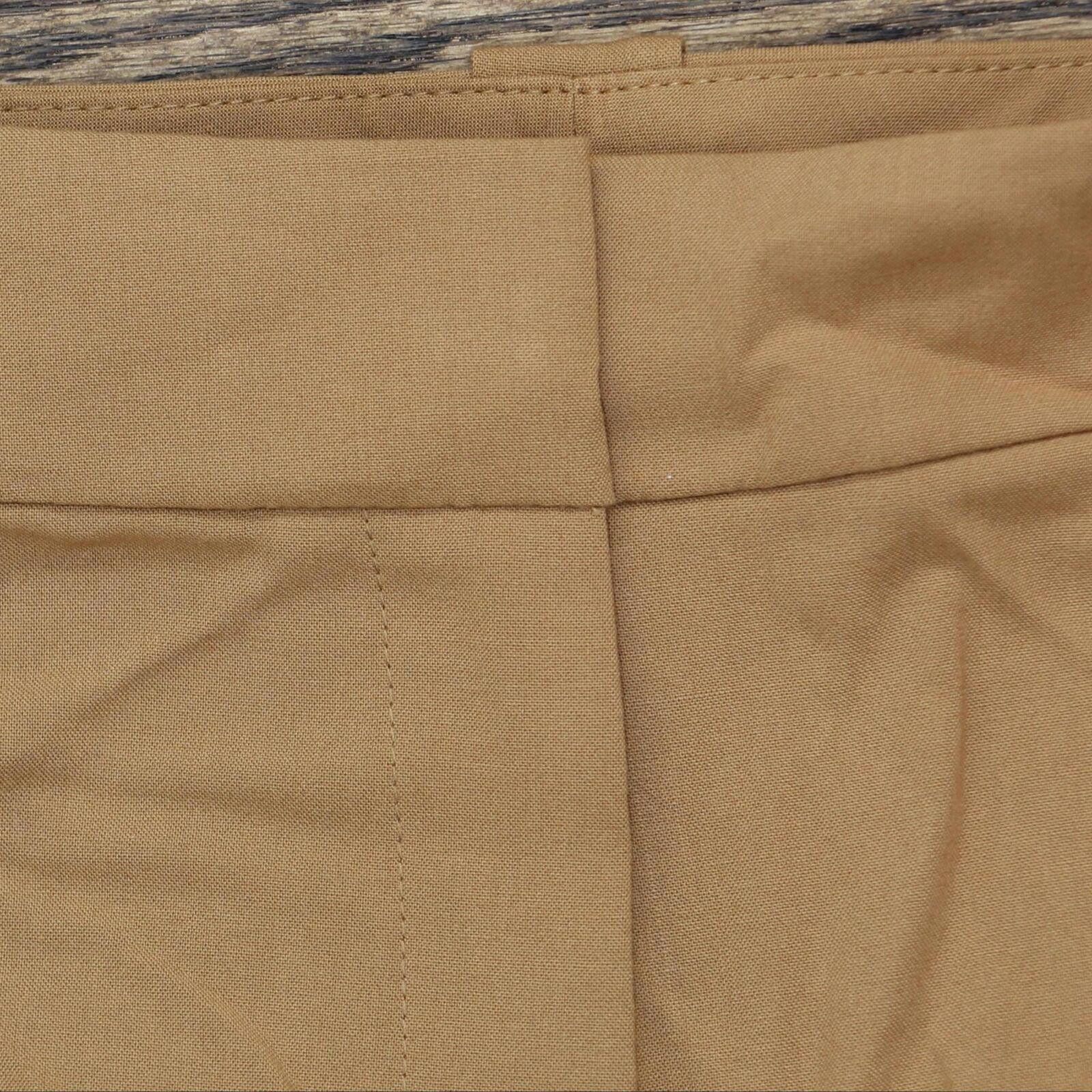 Calvin Klein Calvin Klein Lux Straight-Leg Ankle Pants Luggage Brown 6 Size 28" / US 6 / IT 42 - 5 Thumbnail