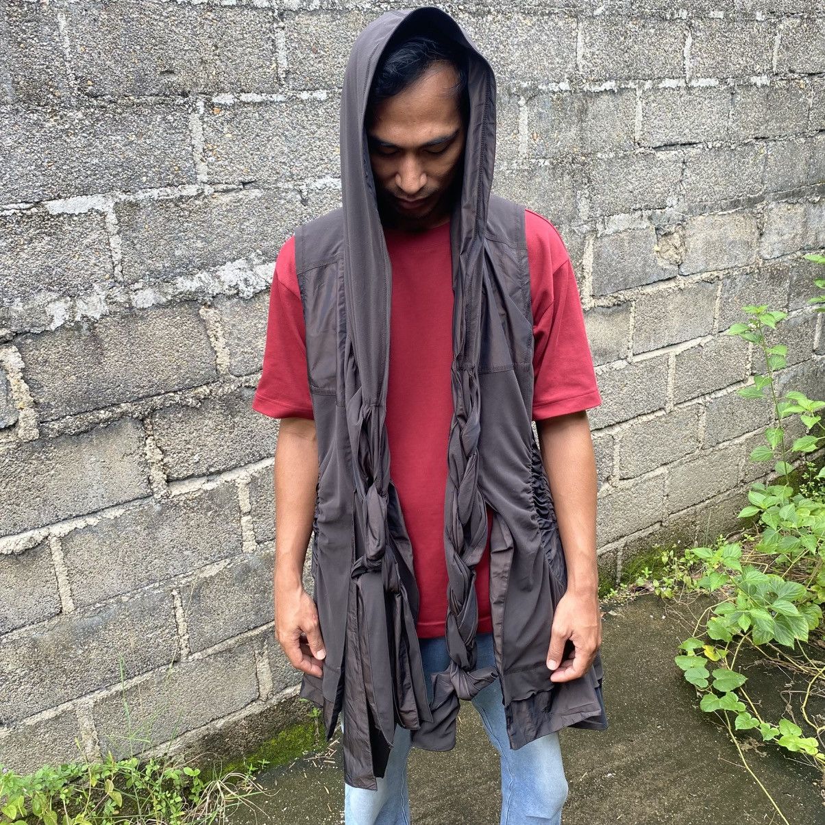 Japanese Brand Vintage Eiko Kondo Hoodie Cardigan Size 42 Brown Colour Size M / US 6-8 / IT 42-44 - 10 Thumbnail