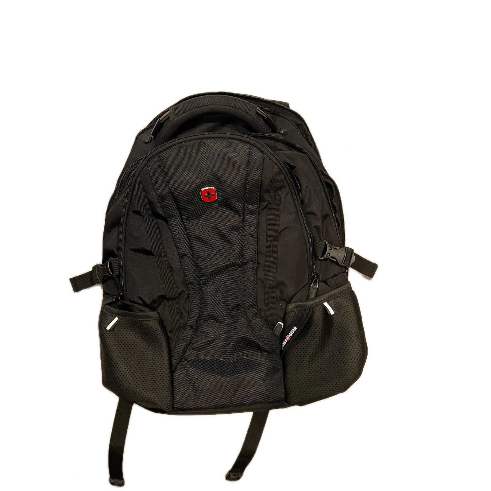 Swissgear Swiss Gear 3760 Laptop Backpack Black Red Size 42 - 1 Thumbnail