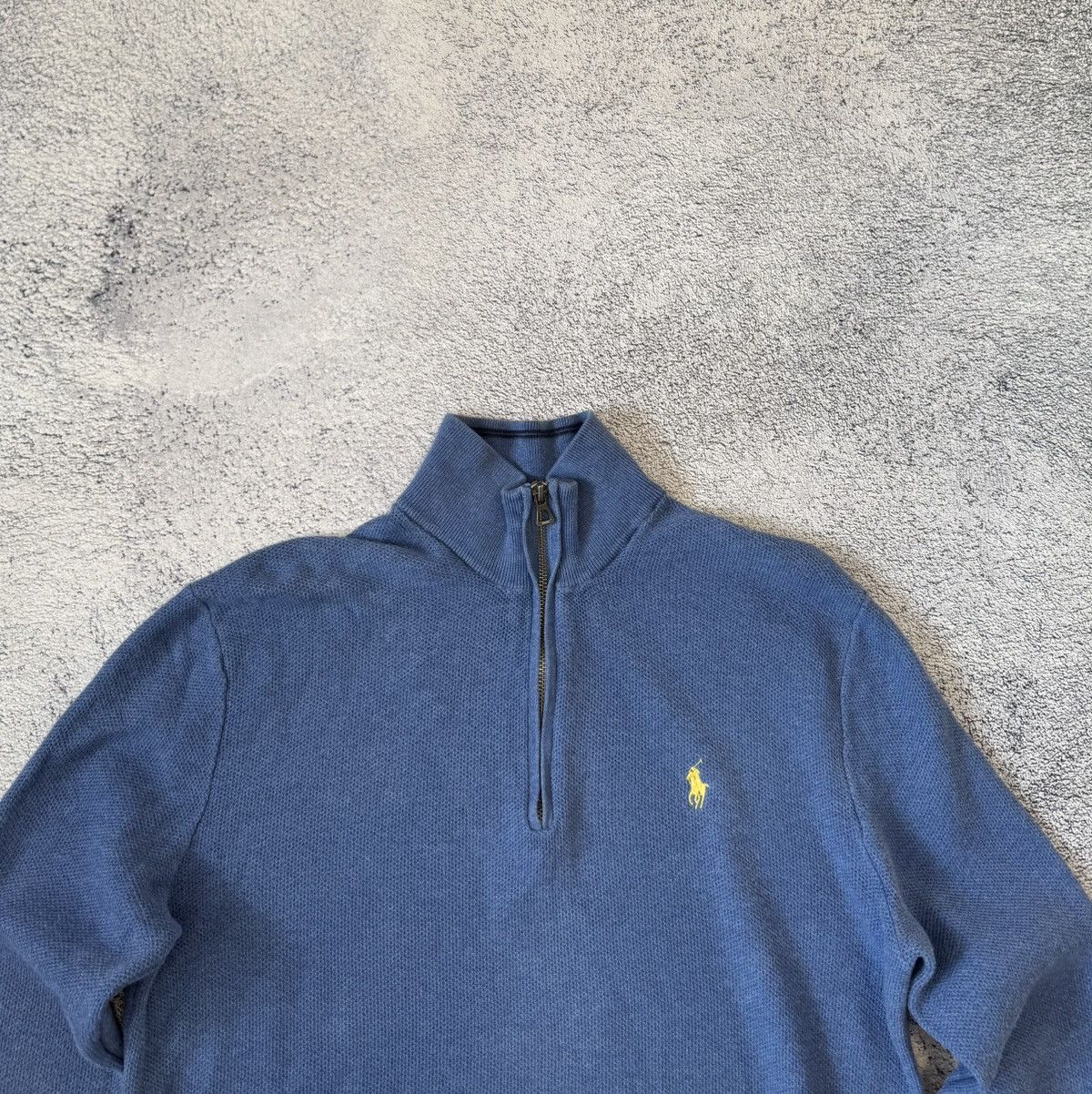 Polo Ralph Lauren Polo Ralph Lauren Sweater 1/4 Zip Knit Pullover Cotton Men M Size US M / EU 48-50 / 2 - 5 Thumbnail