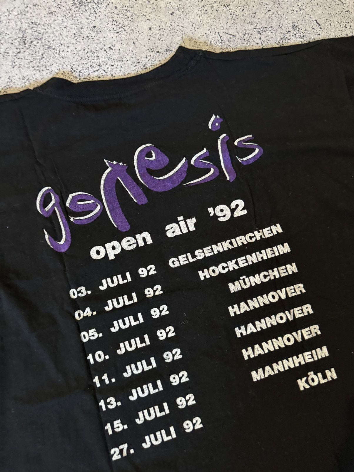 Other Band Tees * Vintage Vintage 90s band Genesis T-shirt SIZE XL Size US XL / EU 56 / 4 - 9 Thumbnail
