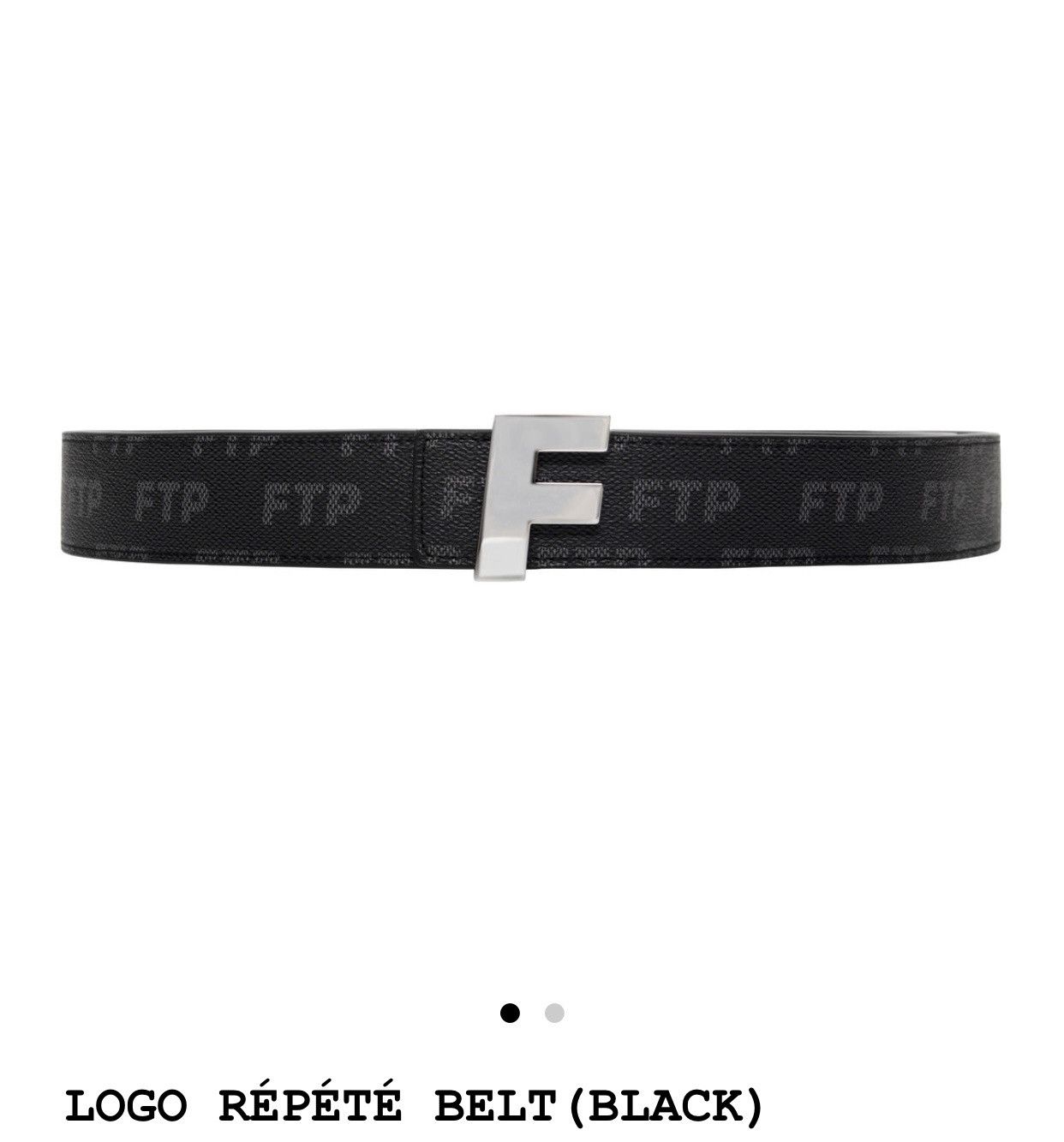 Fuck The Population FTP LOGO RÉPÉTÉ BELT Size 36 - 1 Thumbnail