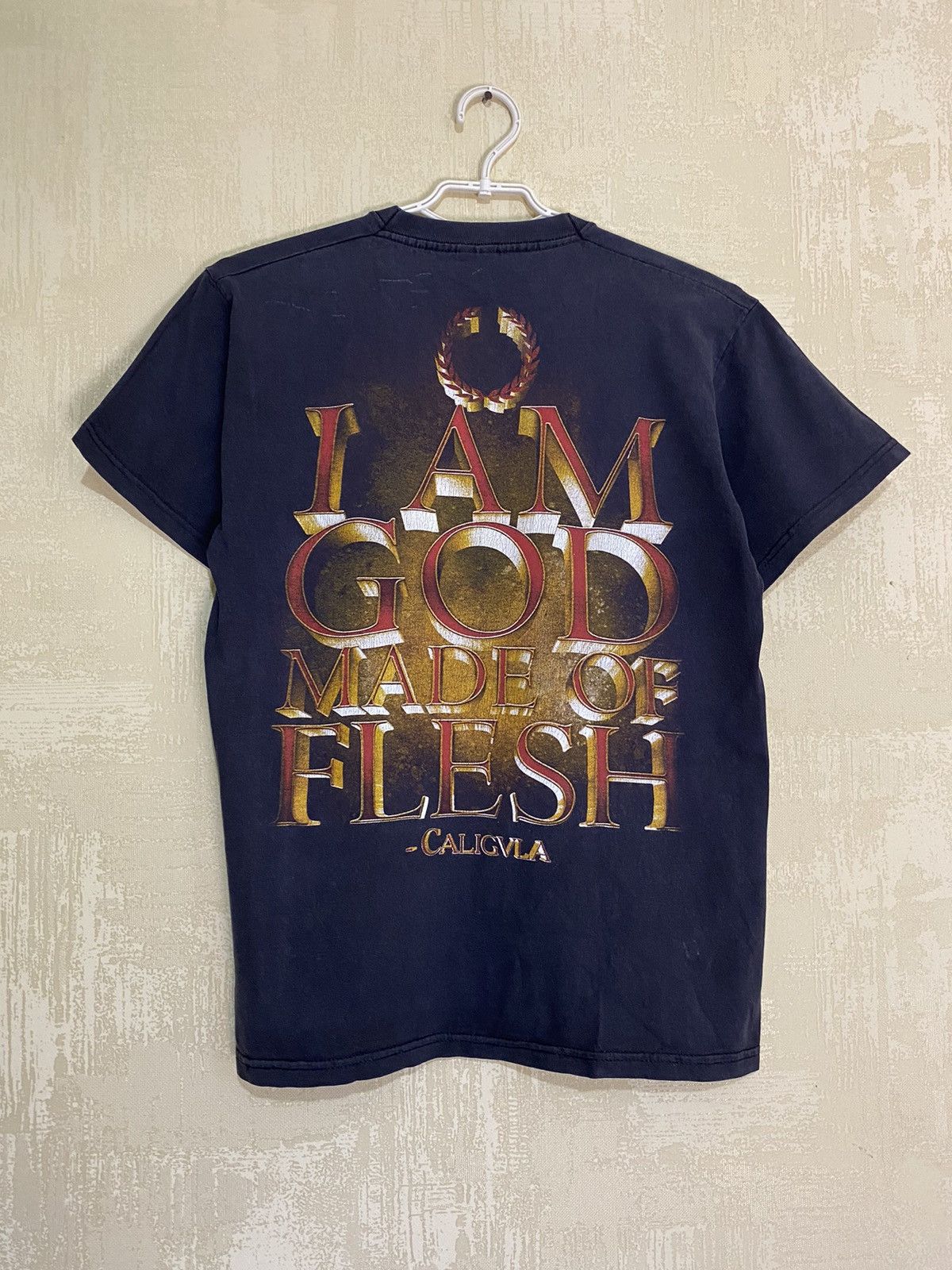 Band Tees × Vintage Vintage Ex Deo I AM GOD MADE OF FLASH Band Tee T-shirt Size US M / EU 48-50 / 2 - 2 Thumbnail