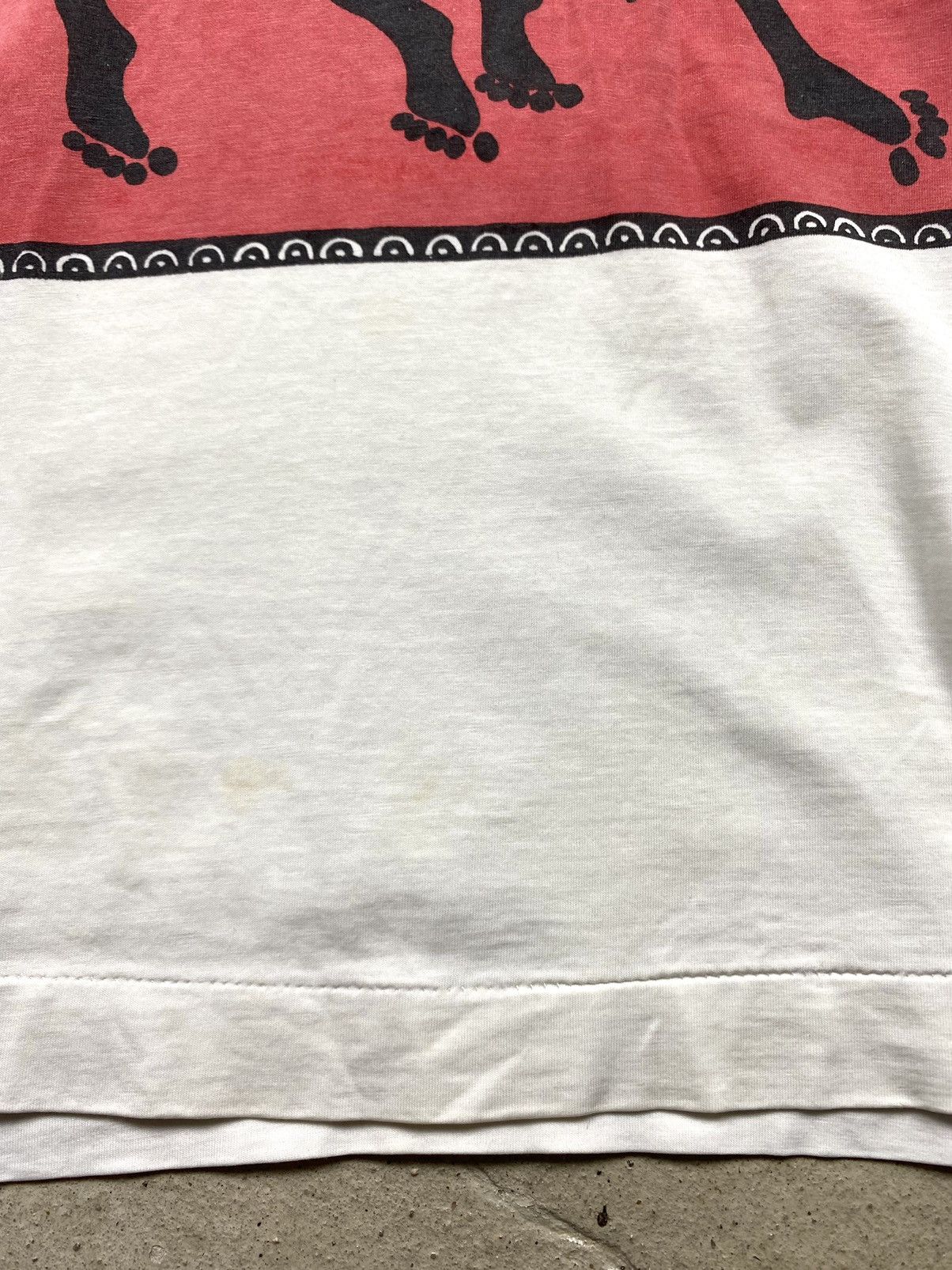 Vintage Vintage 90’s Abstract Art Bali T Shirt Surf Style Sexy Girls Size US L / EU 52-54 / 3 - 14 Thumbnail