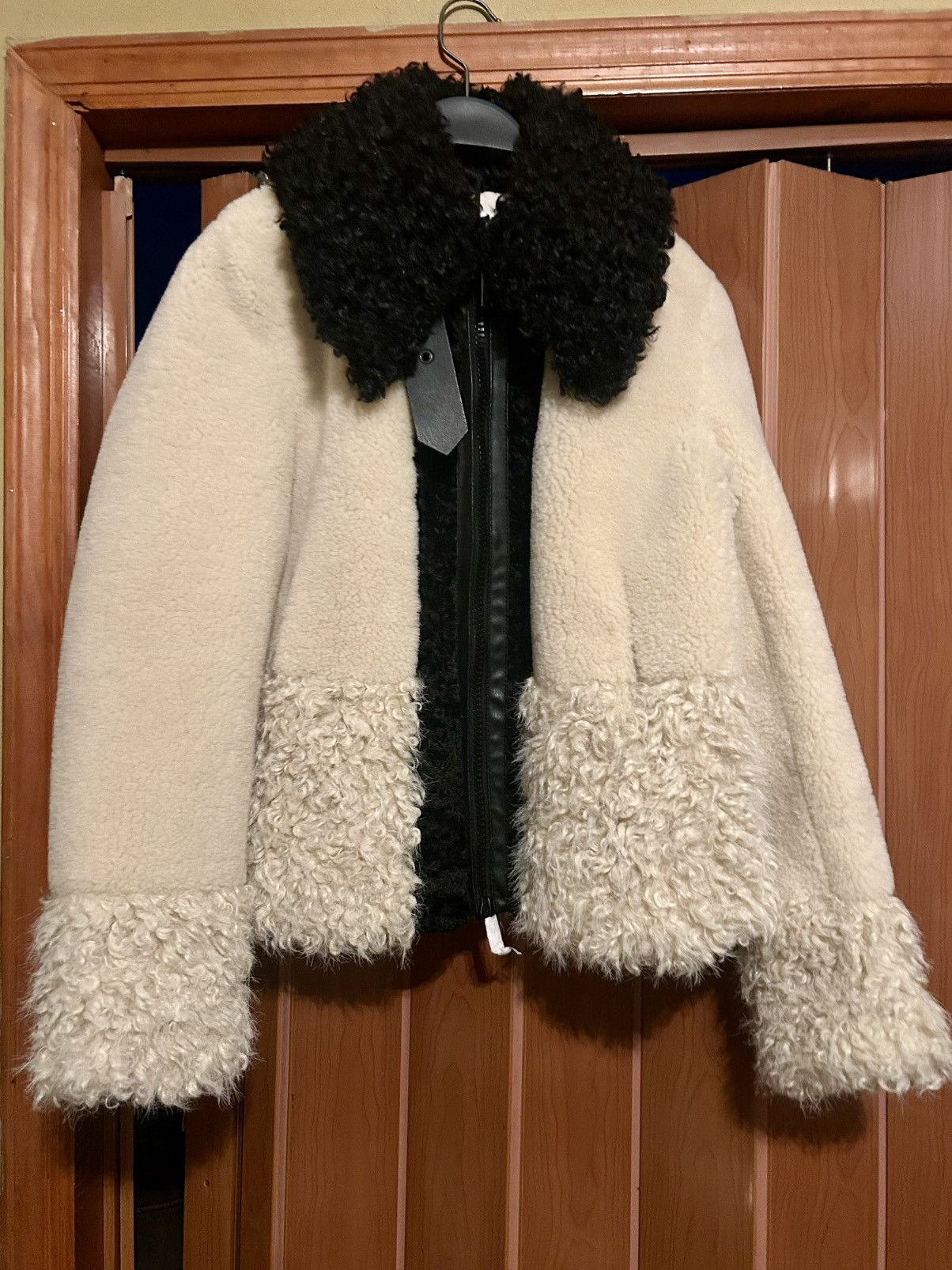 Zara ZARA FAUX FUR PATCHWORK JACKET Size S / US 4 / IT 40 - 10 Thumbnail