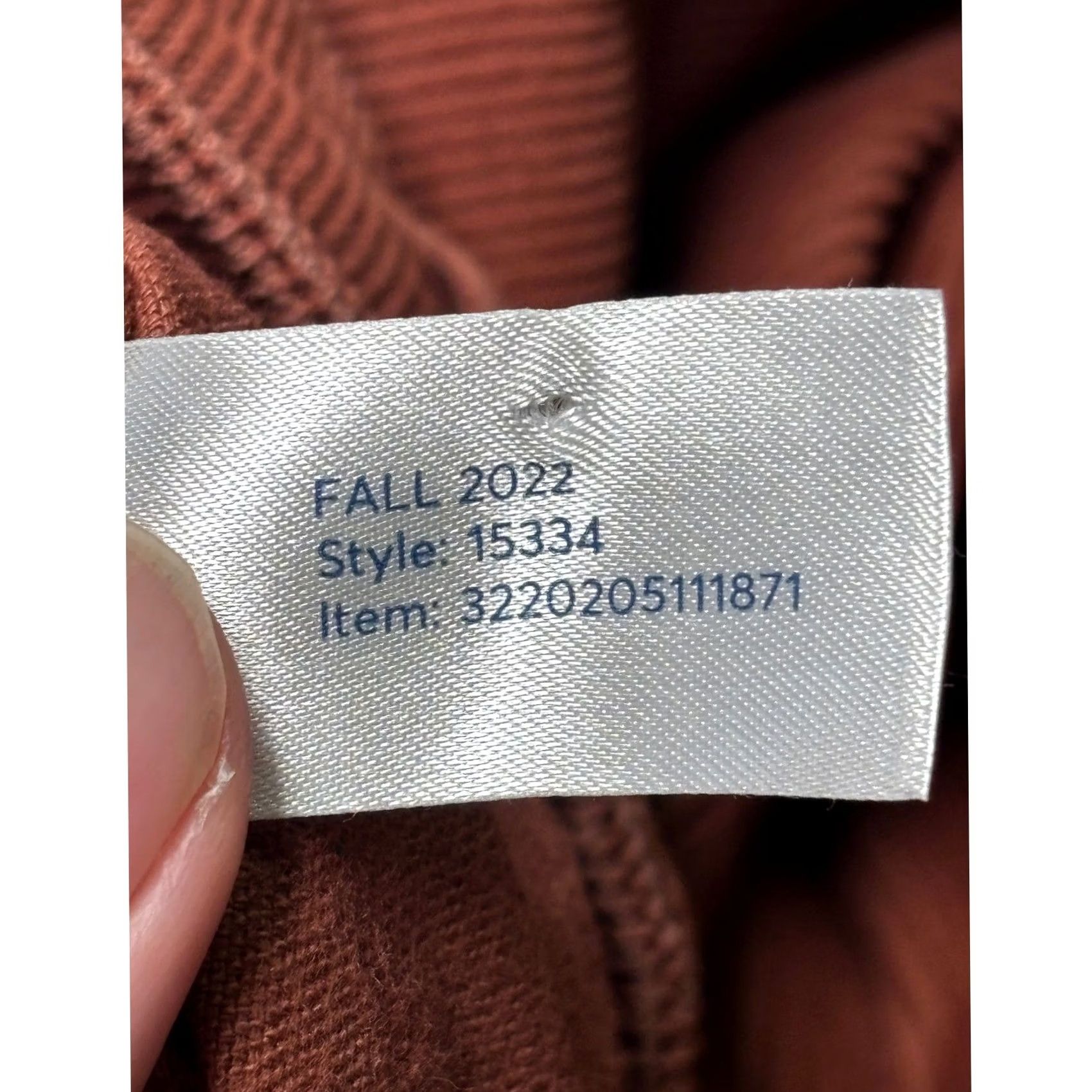 Marine Layer Marine Layer Allison Corduroy Pants Women 2 W26 L26 Rust Red Wide Leg Button Fly Size 26" / US 2 / IT 38 - 5 Thumbnail