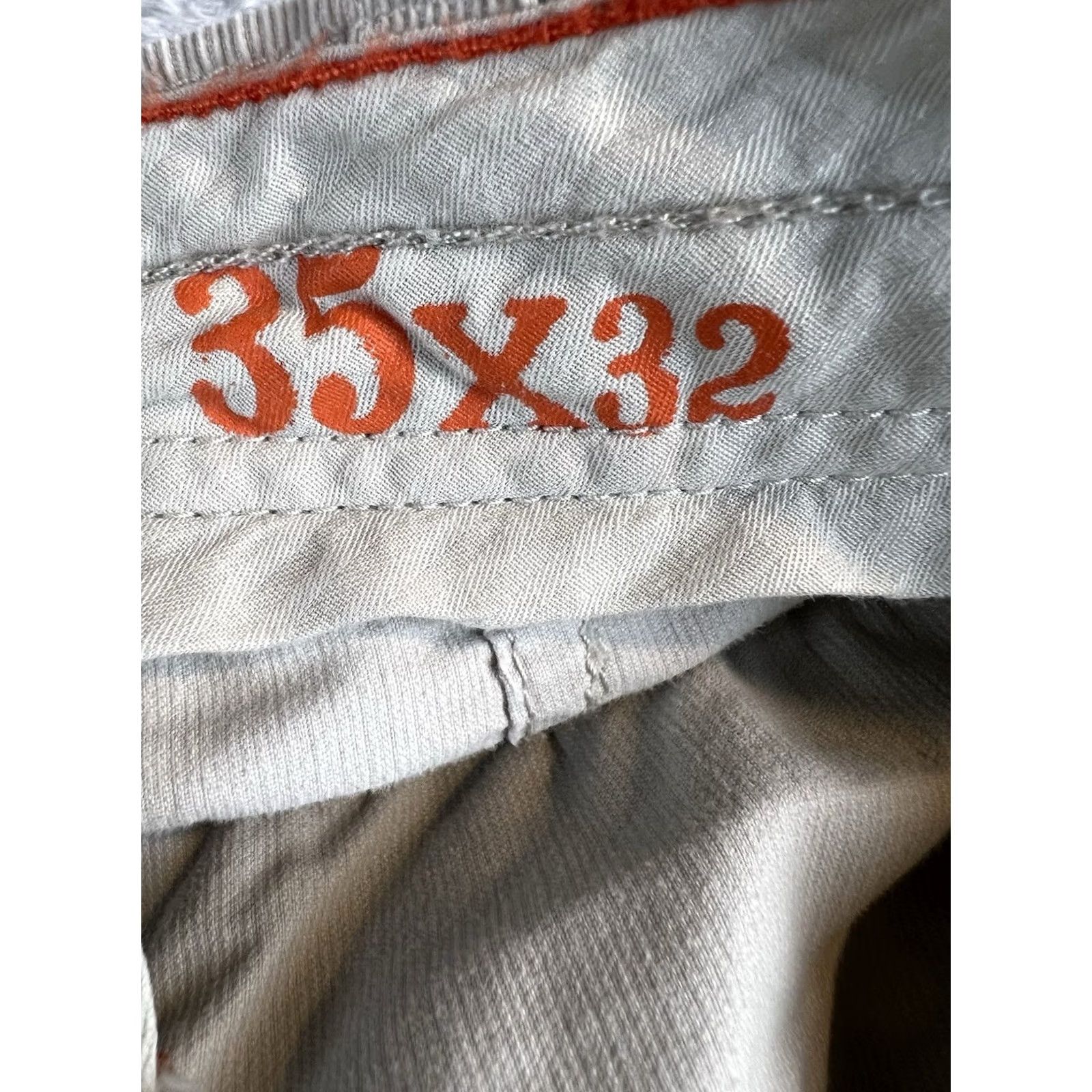 Gap VINTAGE Gap Corduroy Paratrooper Cargo Pants Mens 35x32 Cream White 90s Skater Cargo Pants Mens White Size US 35 - 4 Thumbnail