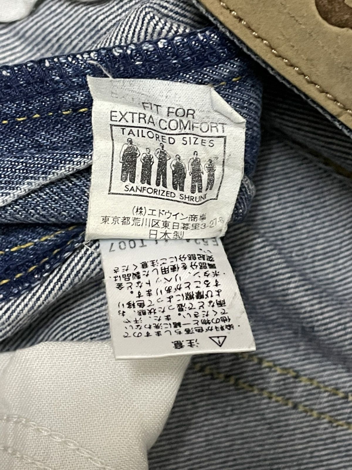 Designer × Lee × Vintage Vintage 1990s Designer Lee Raw Blue Denim Vintage Style Size US 27 - 17 Thumbnail