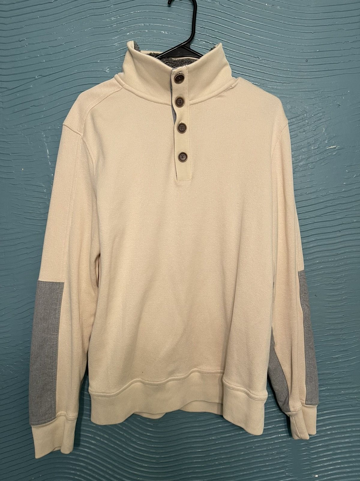 Banana Republic Men’s Banana Republic quarter zip up sweater Size US L / EU 52-54 / 3 - 2 Thumbnail