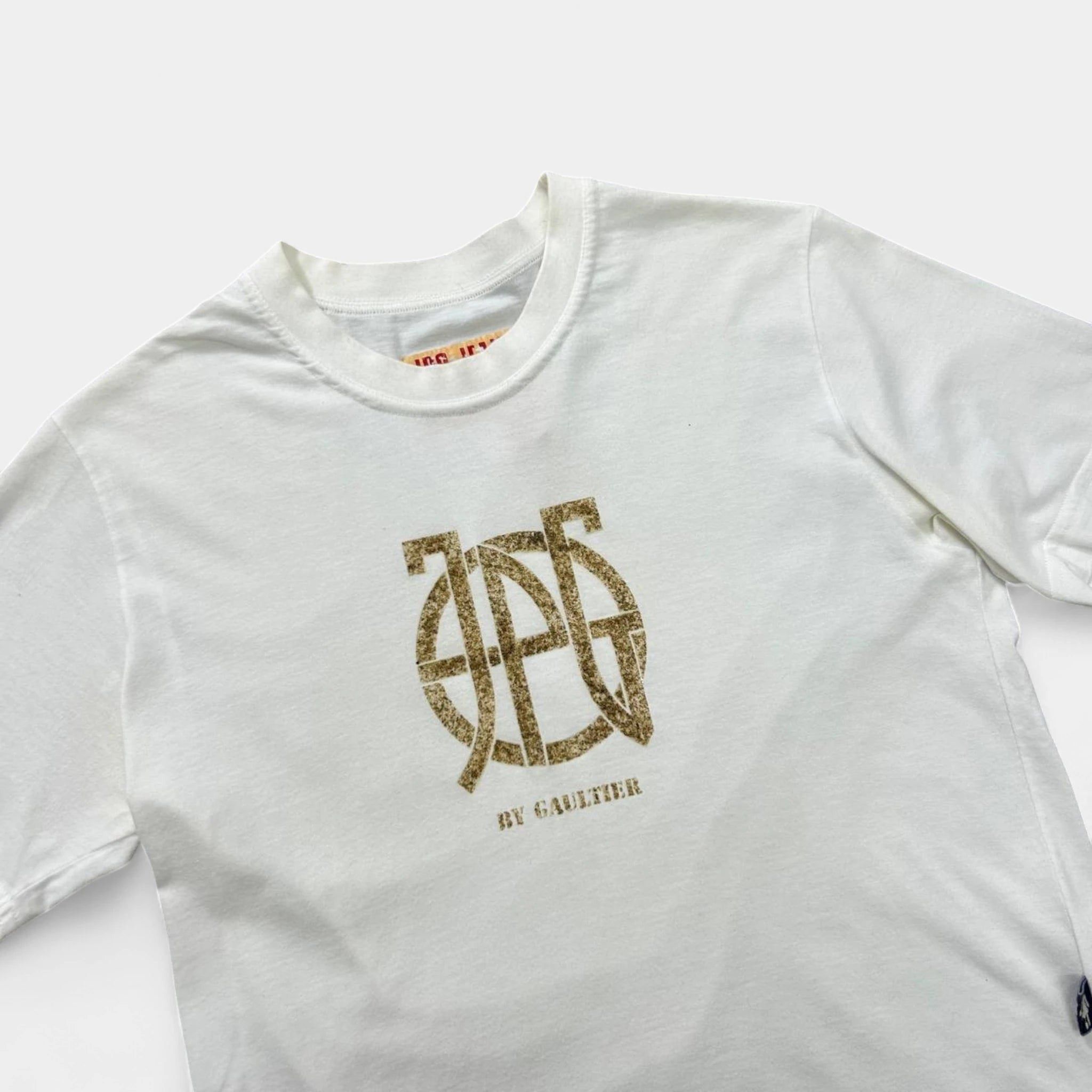 Jean Paul Gaultier Jean Paul Gaultier Cropped Logo Tee Size S / US 4 / IT 40 - 2 Thumbnail