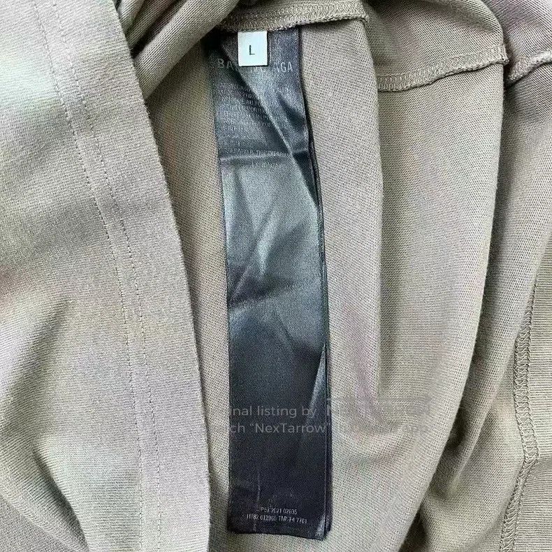 Balenciaga Balenciaga Alphabet Logo Short Sleeve T-Shirt Light Brown Size US L / EU 52-54 / 3 - 4 Thumbnail