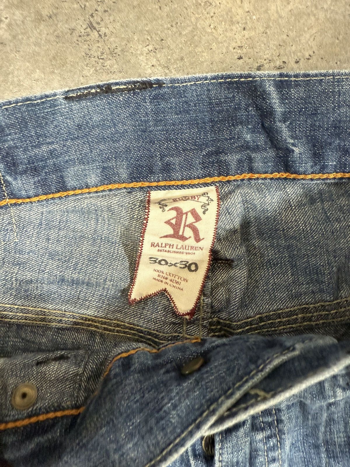 Polo Ralph Lauren Vintage Ralph Lauren Patch Denim Size US 30 / EU 46 - 6 Thumbnail