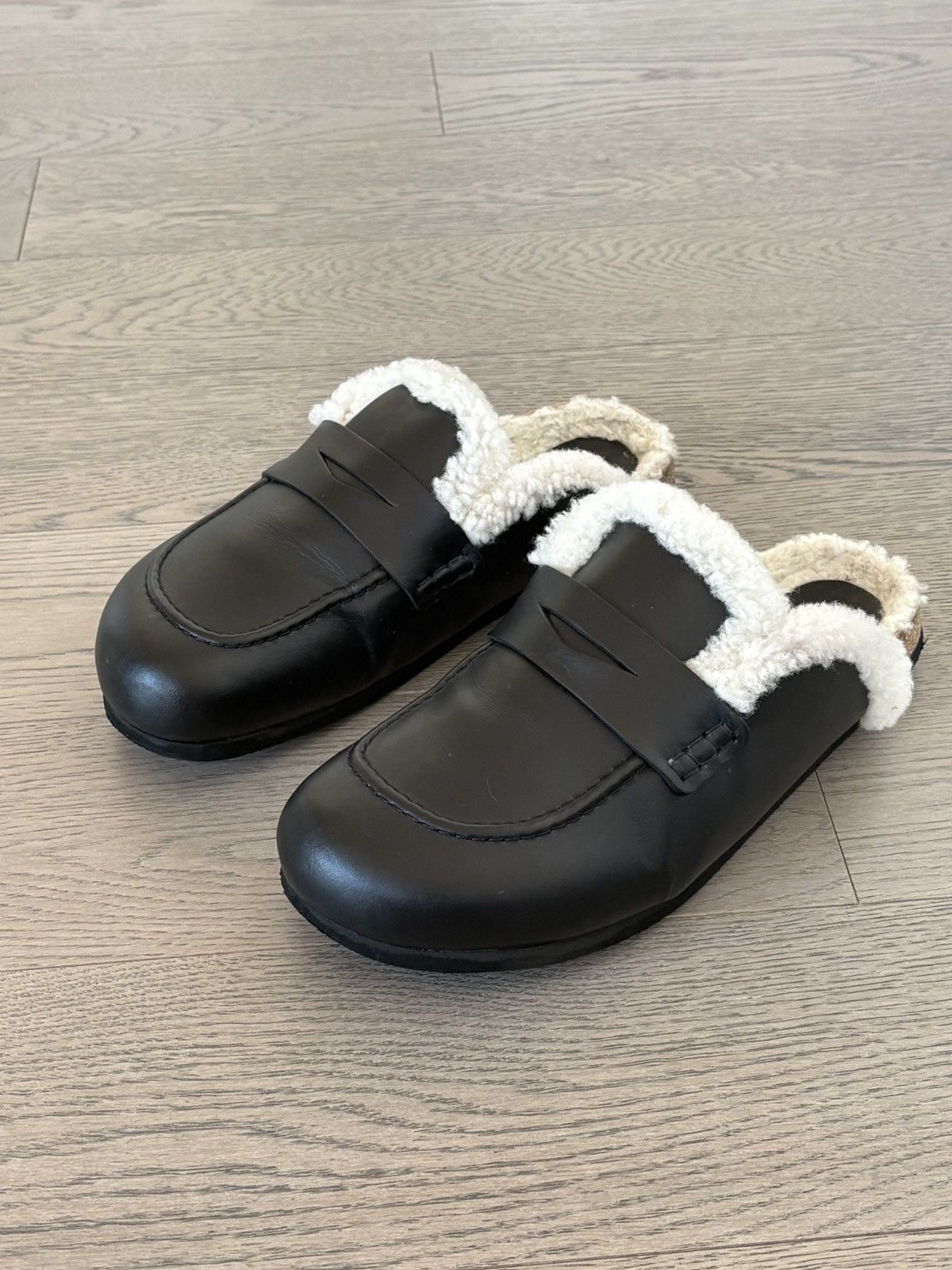 JW Anderson Shearling Mules Size US 9 / EU 42 - 1 Thumbnail