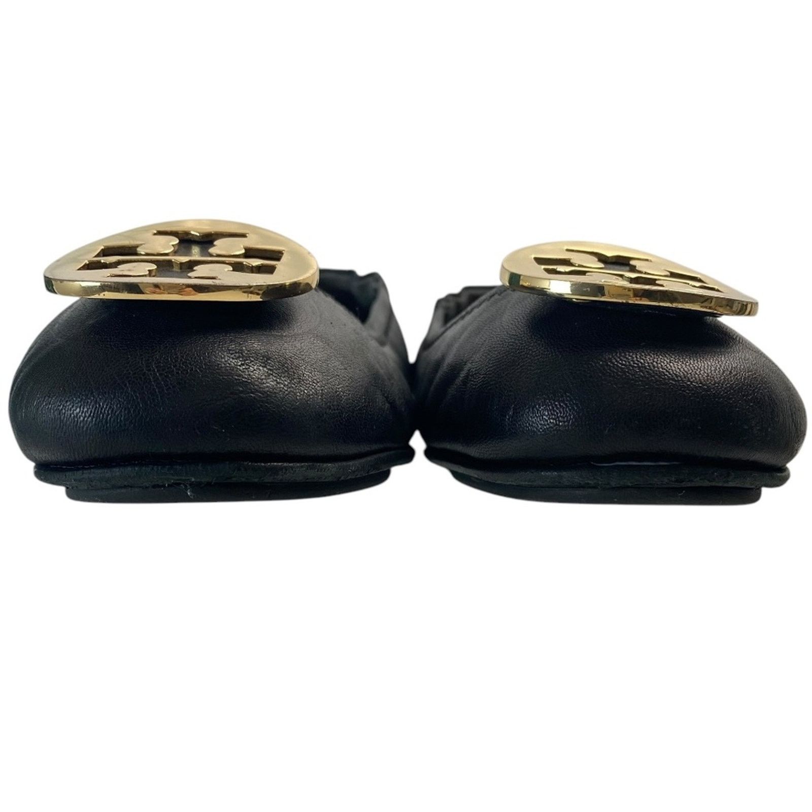 Tory Burch TORY BURCH Minnie Travel Leather Flats in Black Size 9.5 Size US 9.5 / IT 39.5 - 8 Thumbnail