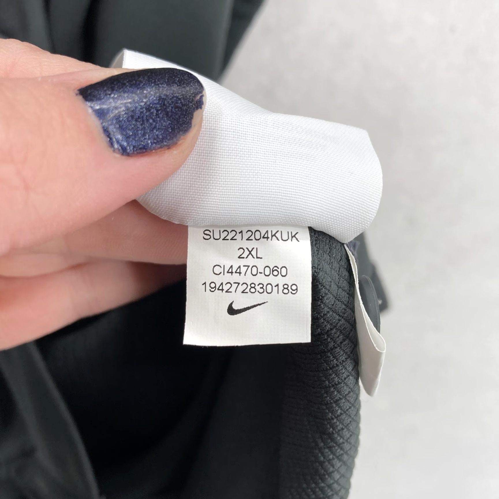 Nike Nike Polo Shirt Mens 2XL Gray LH Logo Football Embroidered Short Sleeve Athletic Size US XXL / EU 58 / 5 - 7 Thumbnail
